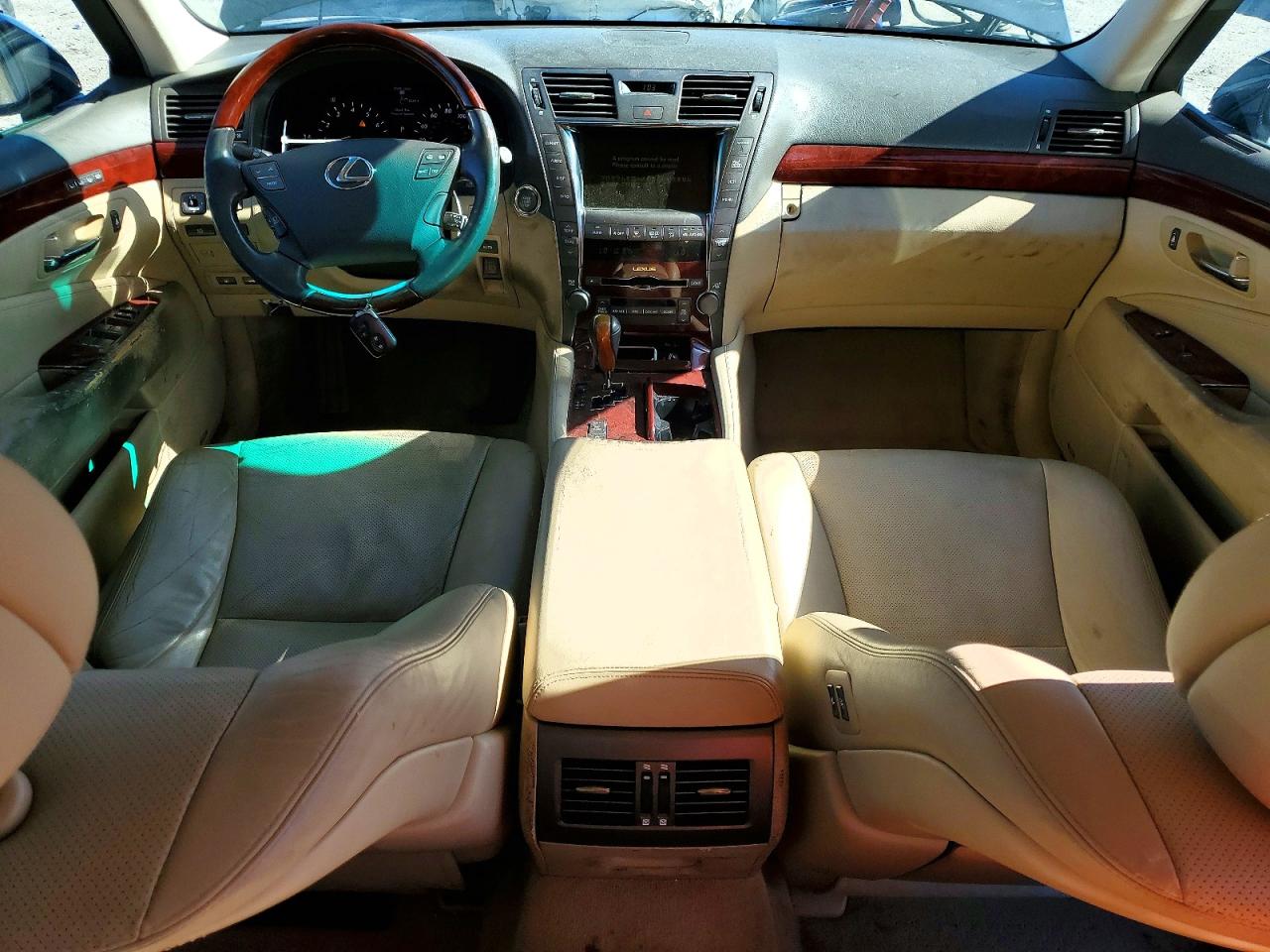 2008 Lexus Ls 460 Base Black vin: JTHBL46F685056427