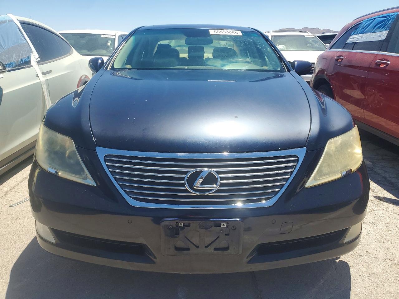 2008 Lexus Ls 460 Base Black vin: JTHBL46F685056427