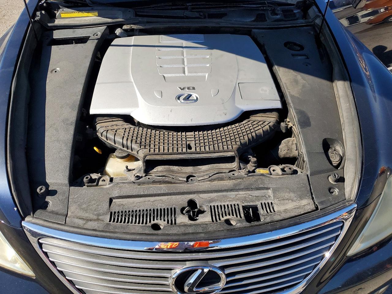 2008 Lexus Ls 460 Base Black vin: JTHBL46F685056427
