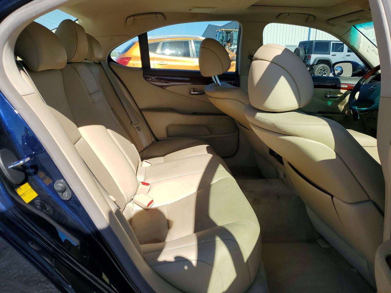 2008 Lexus Ls 460 Base Black vin: JTHBL46F685056427
