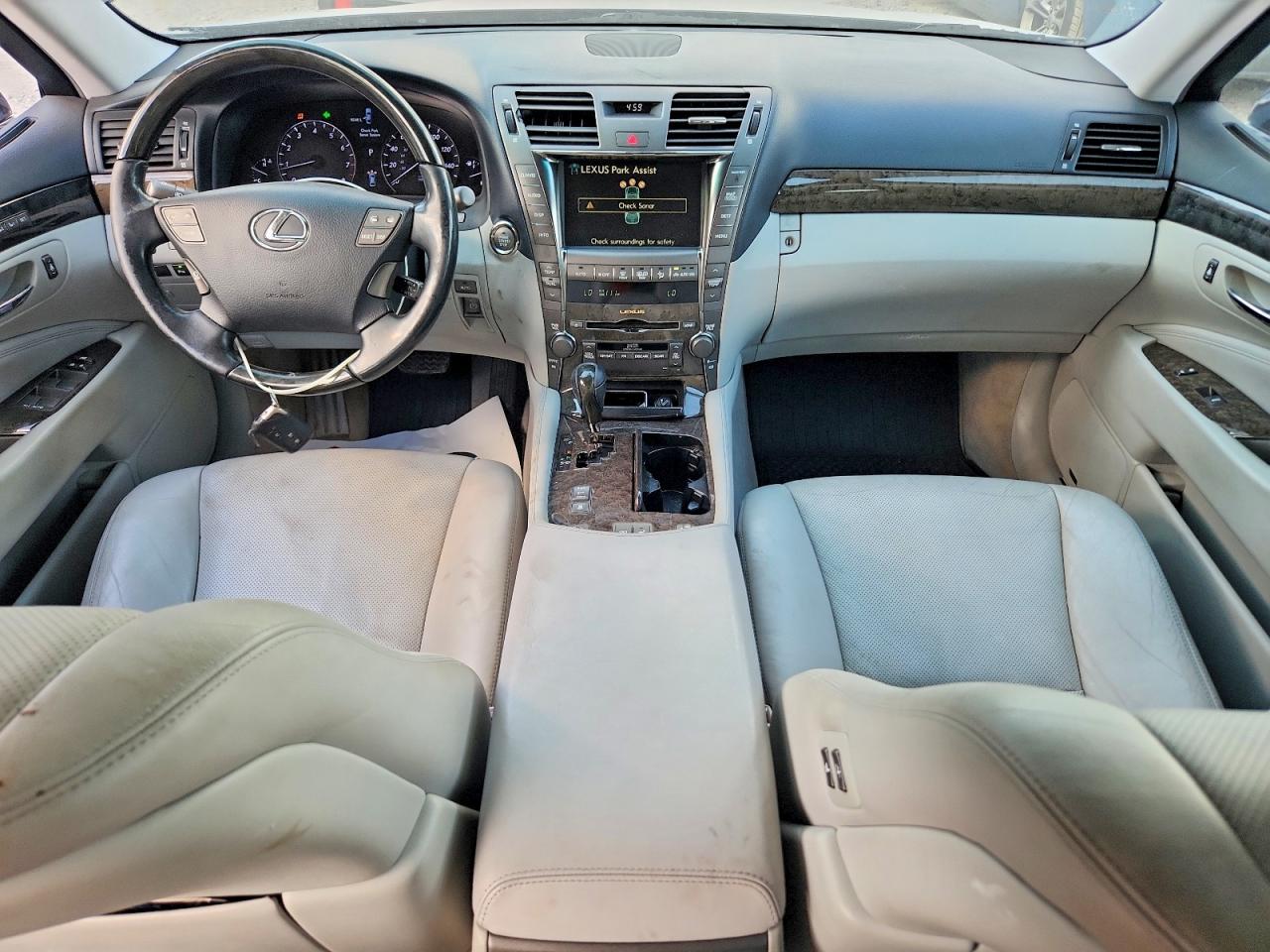 2008 Lexus Ls 460 Blue vin: JTHBL46F685058470