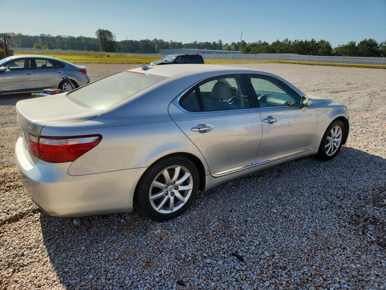 2008 Lexus Ls 460 Silver vin: JTHBL46F685066004