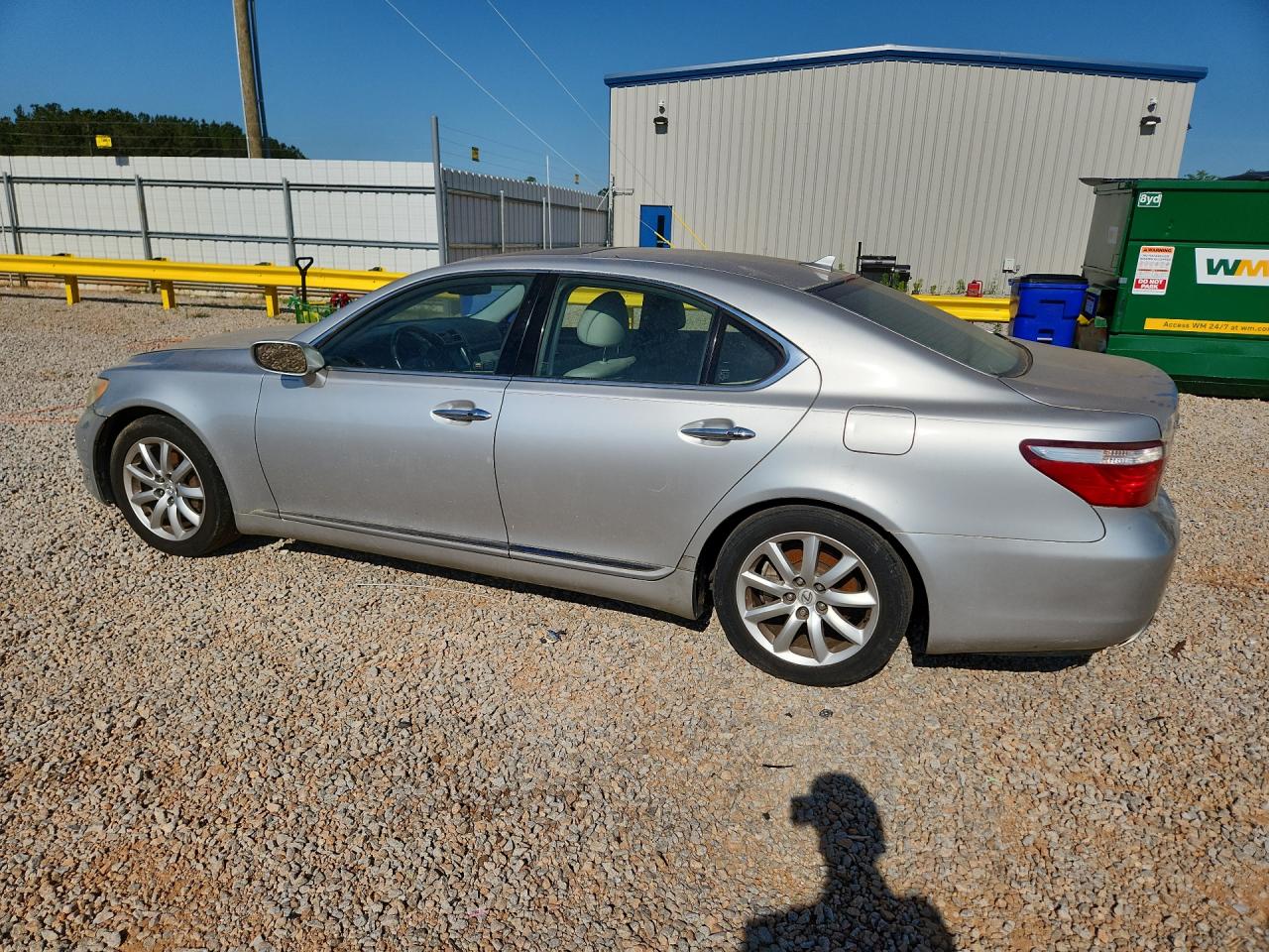 2008 Lexus Ls 460 Silver vin: JTHBL46F685066004