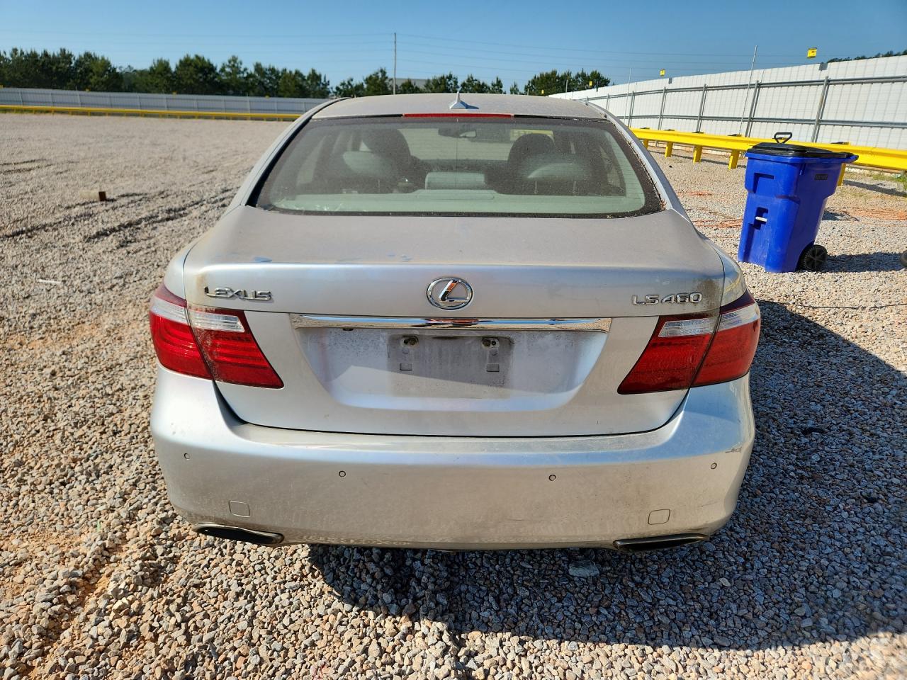2008 Lexus Ls 460 Silver vin: JTHBL46F685066004