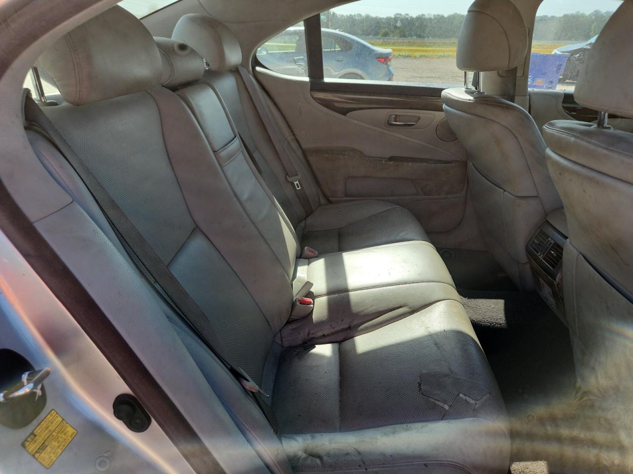 2008 Lexus Ls 460 Silver vin: JTHBL46F685066004