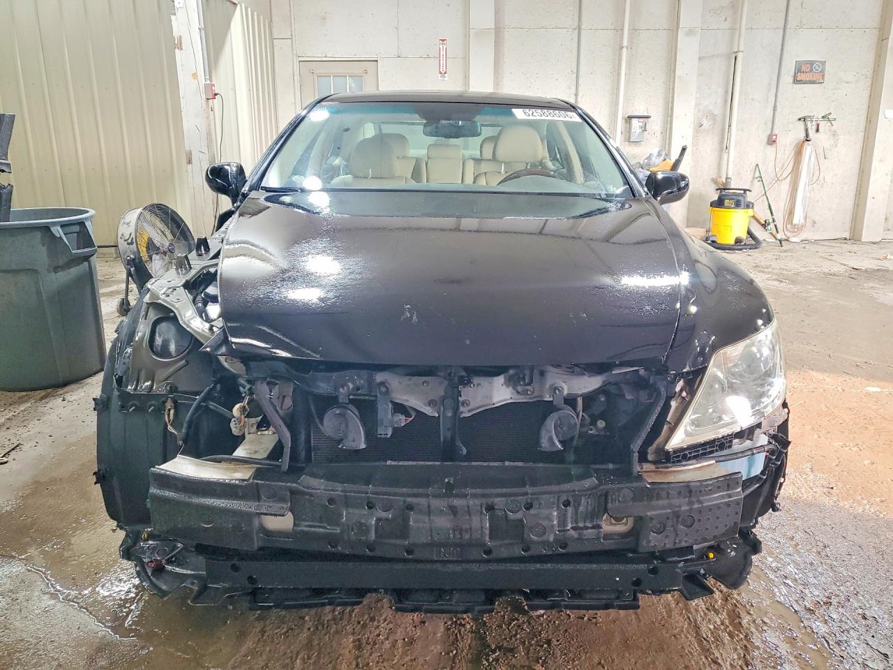 2008 Lexus Ls 460 Black vin: JTHBL46F685066858