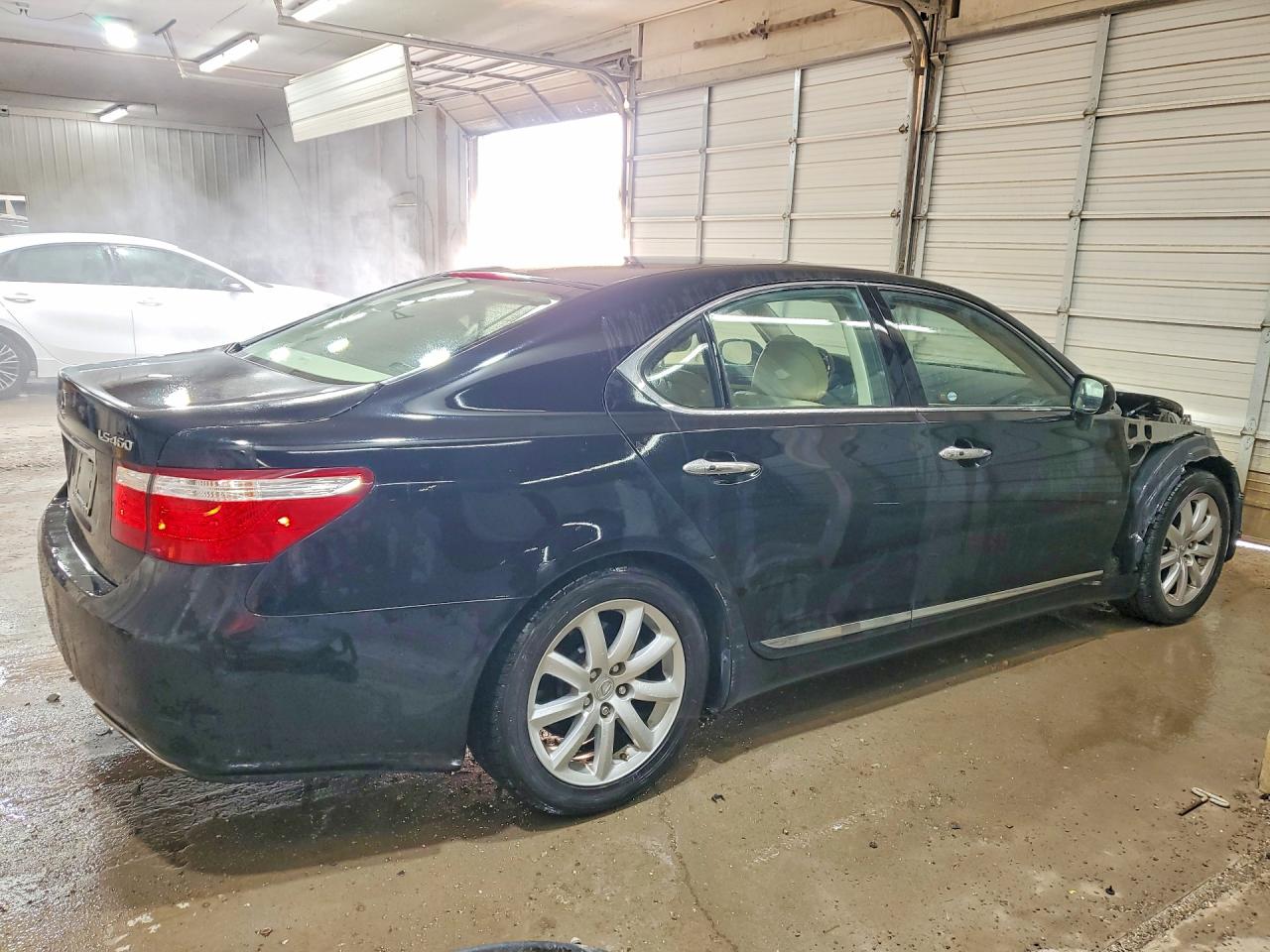 2008 Lexus Ls 460 Black vin: JTHBL46F685066858