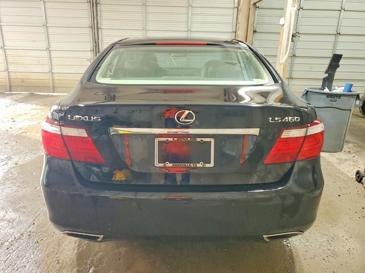 2008 Lexus Ls 460 Black vin: JTHBL46F685066858