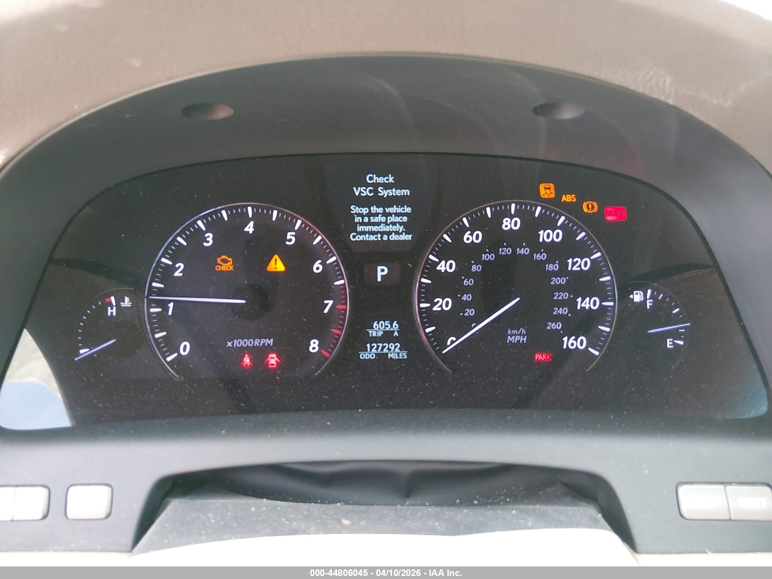2008 Lexus Ls 460   Black vin: JTHBL46F685070036