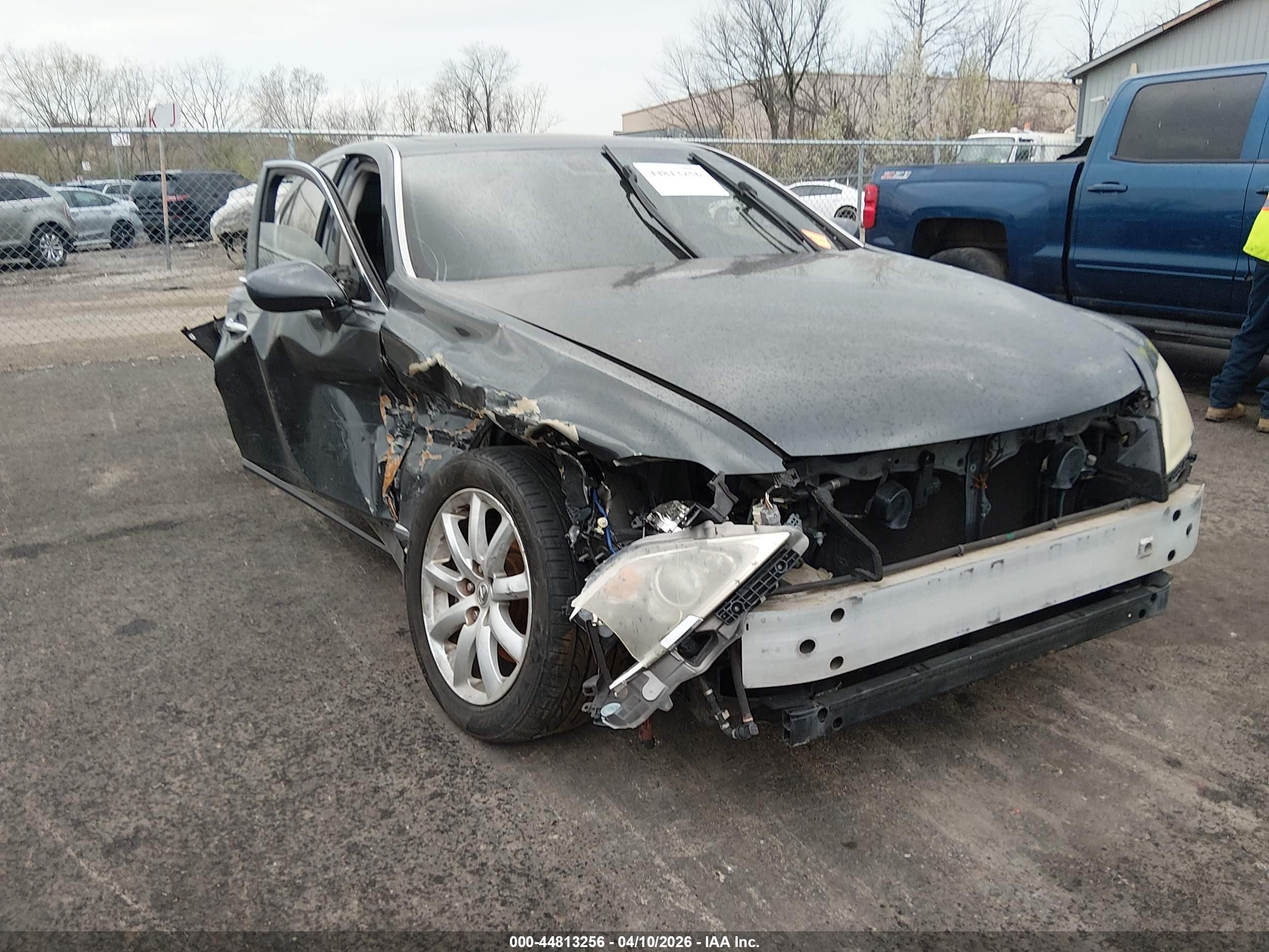 2008 Lexus Ls 460 Gray vin: JTHBL46F685076760
