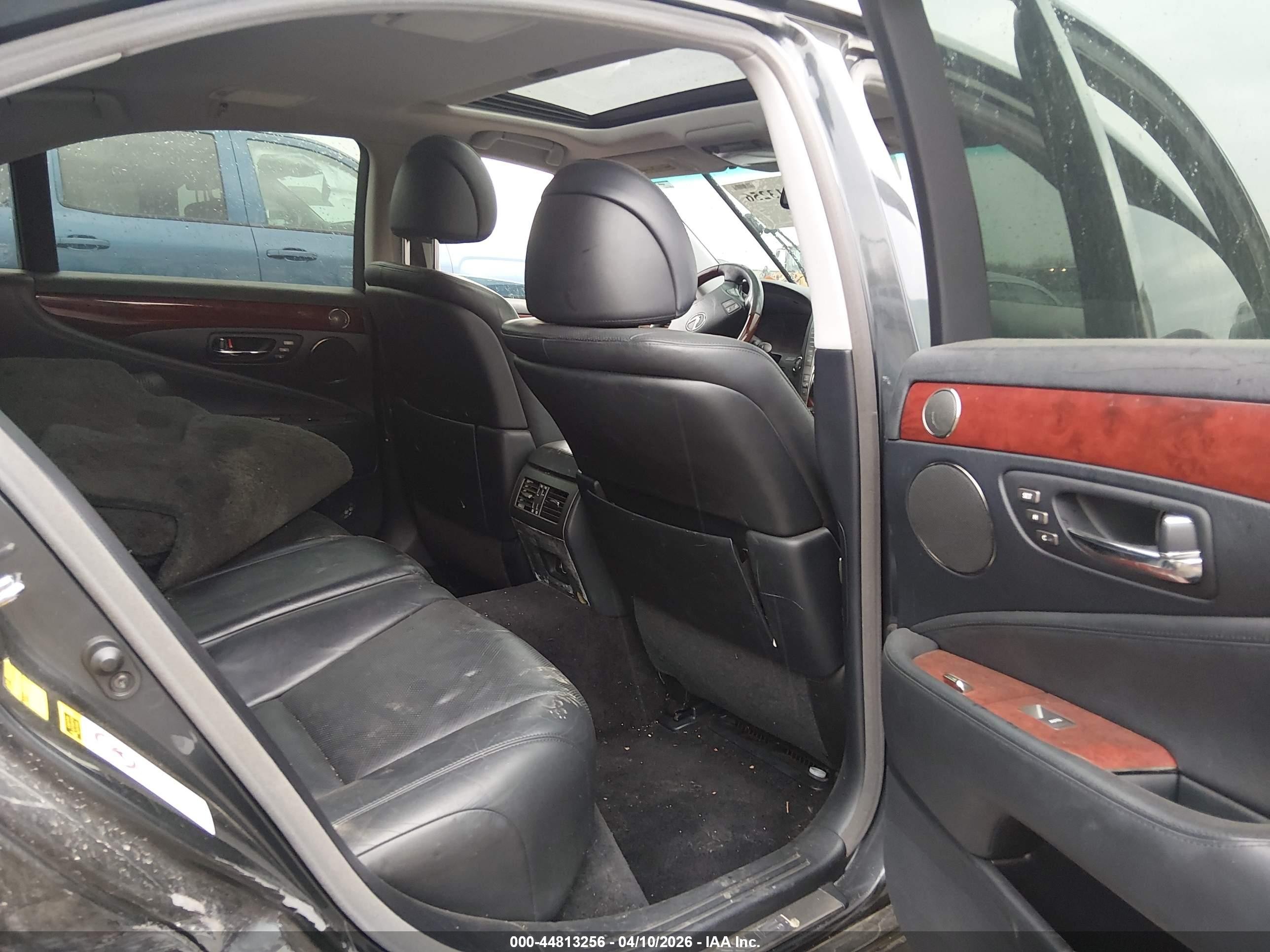 2008 Lexus Ls 460 Gray vin: JTHBL46F685076760