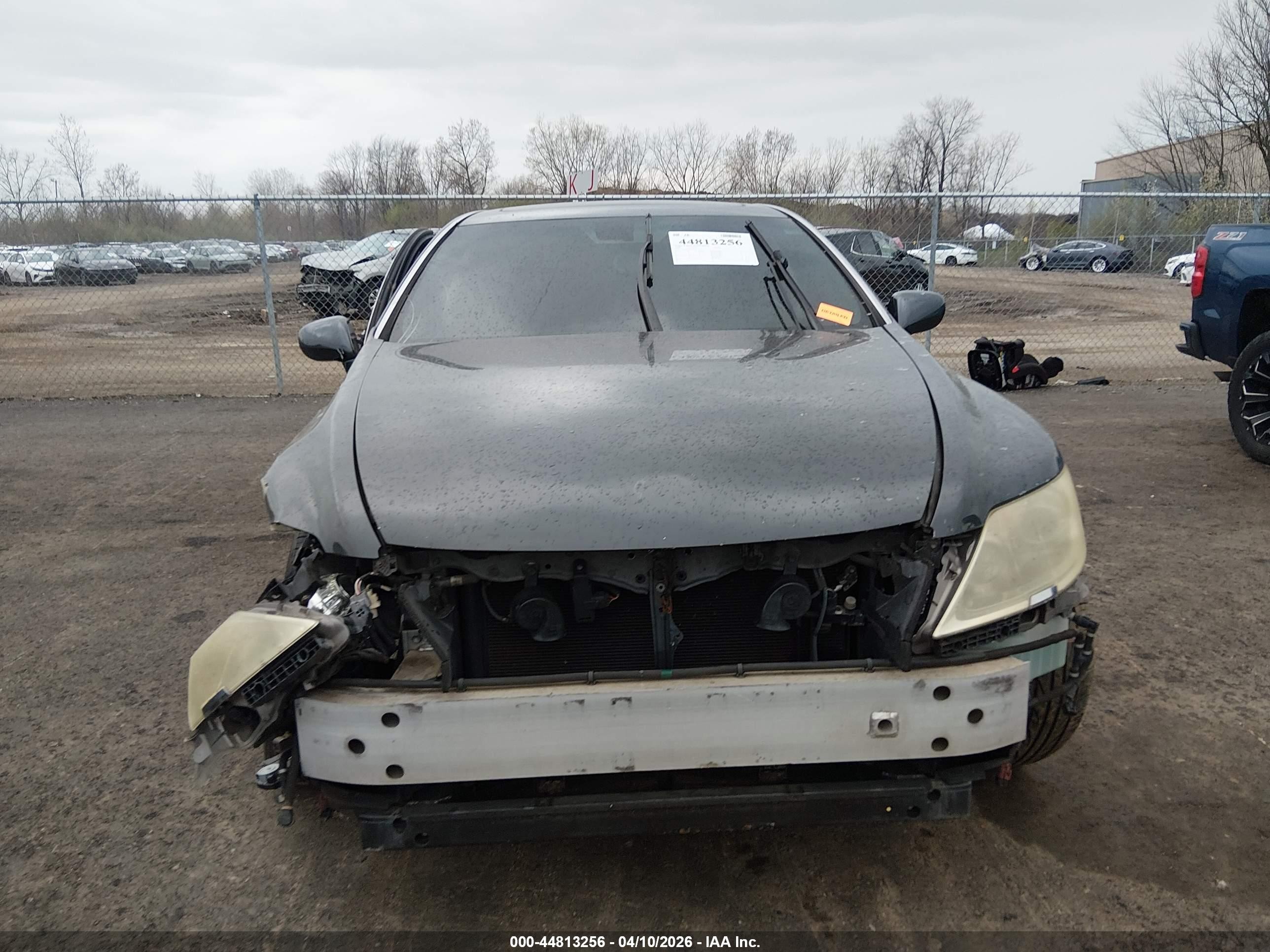2008 Lexus Ls 460 Gray vin: JTHBL46F685076760