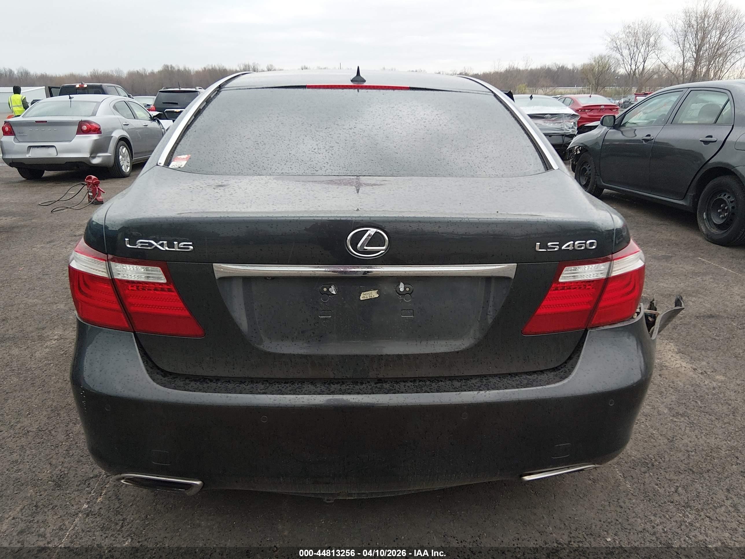 2008 Lexus Ls 460 Gray vin: JTHBL46F685076760