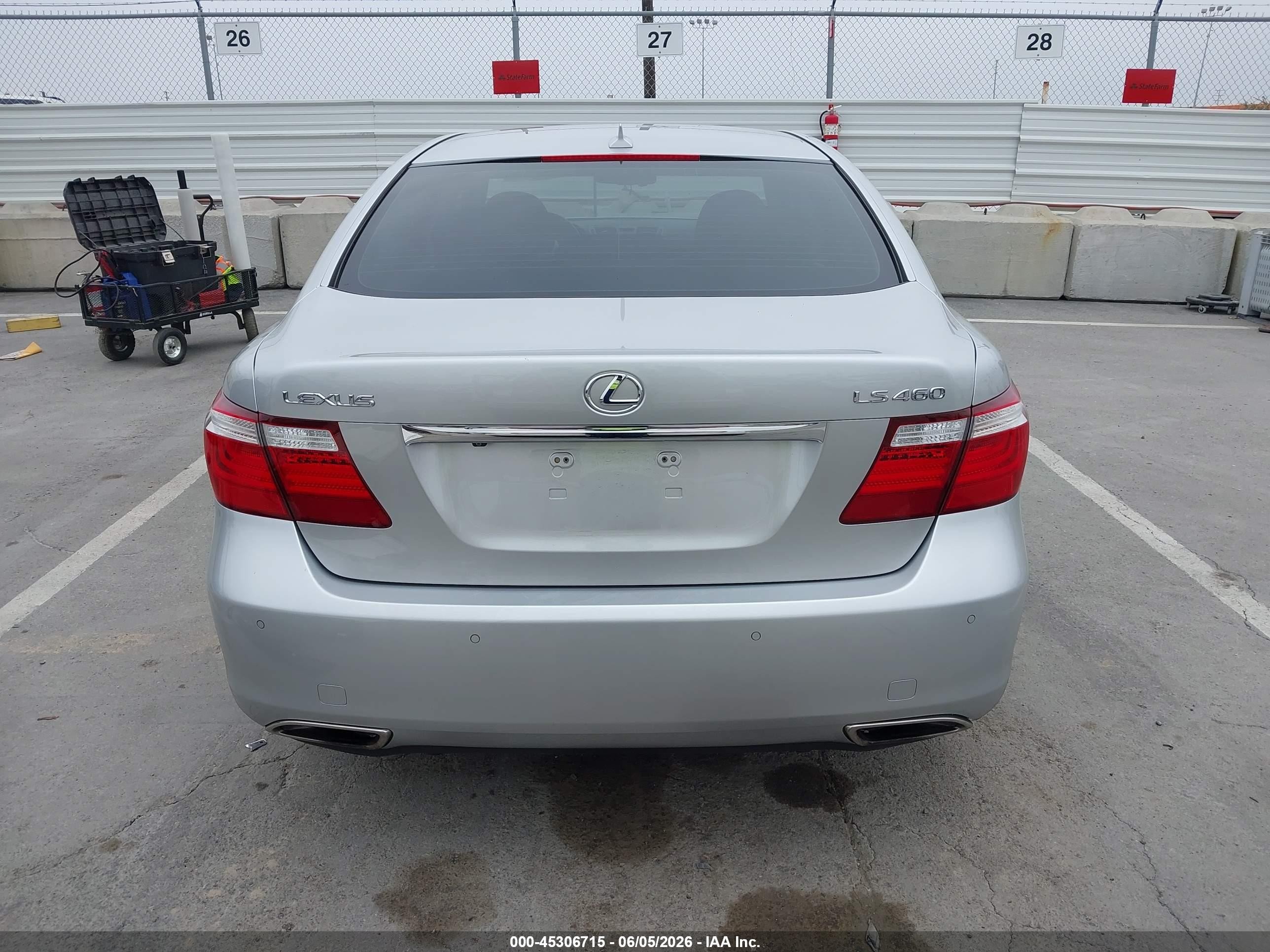 2008 Lexus Ls 460   Silver vin: JTHBL46F685083076