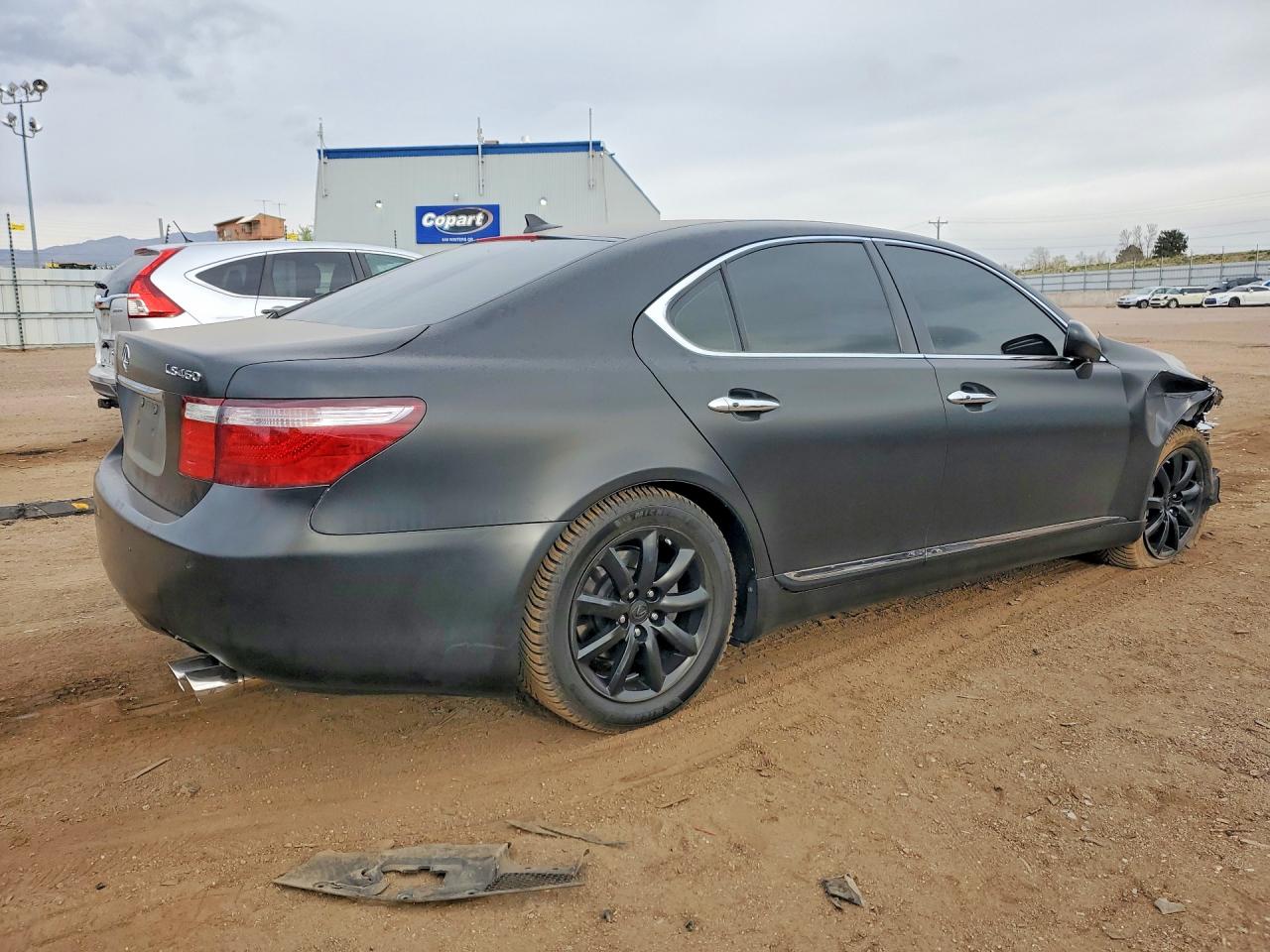 2008 Lexus Ls 460 Base White vin: JTHBL46F685083806