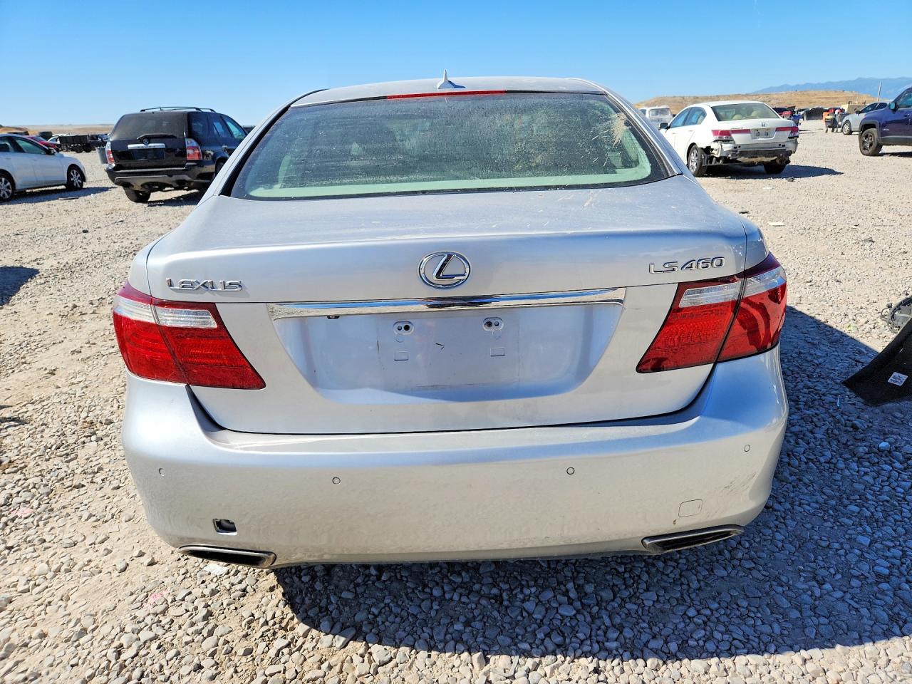 2009 Lexus Ls 460 Silver vin: JTHBL46F695087808