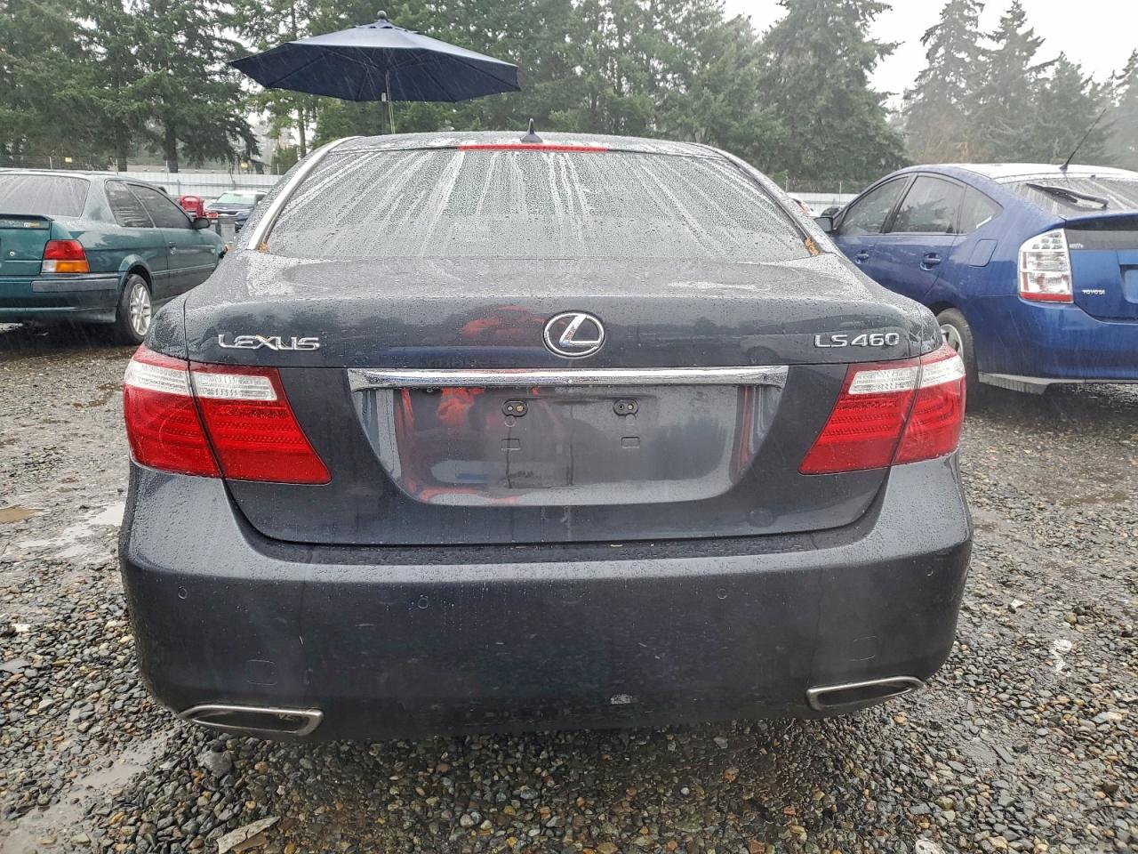 2007 Lexus Ls 460 Charcoal vin: JTHBL46F775008918