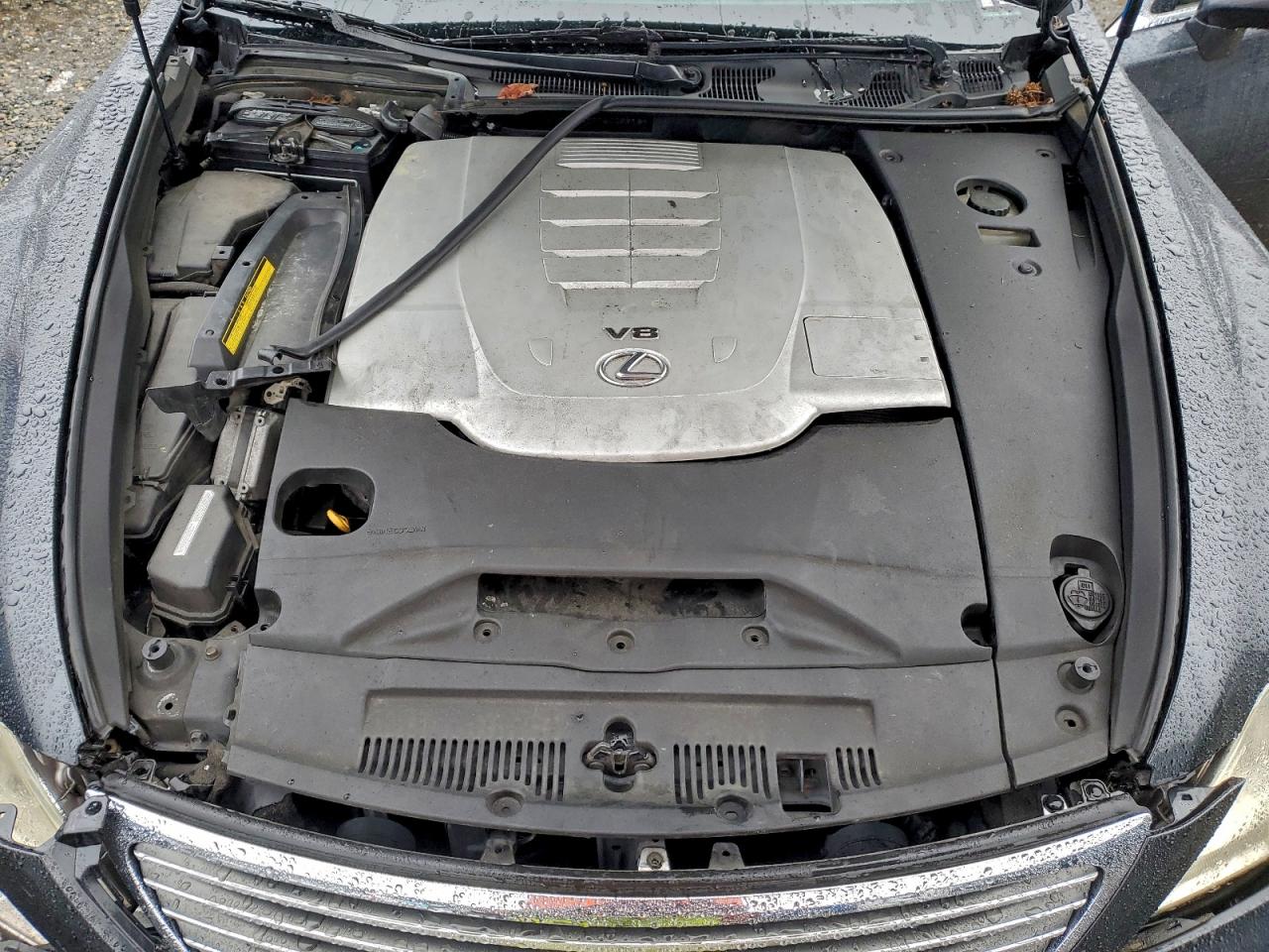 2007 Lexus Ls 460 Charcoal vin: JTHBL46F775008918