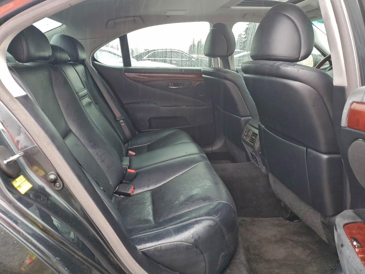 2007 Lexus Ls 460 Charcoal vin: JTHBL46F775008918