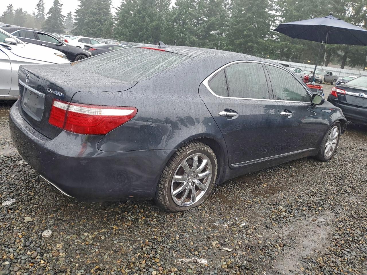 2007 Lexus Ls 460 Charcoal vin: JTHBL46F775008918