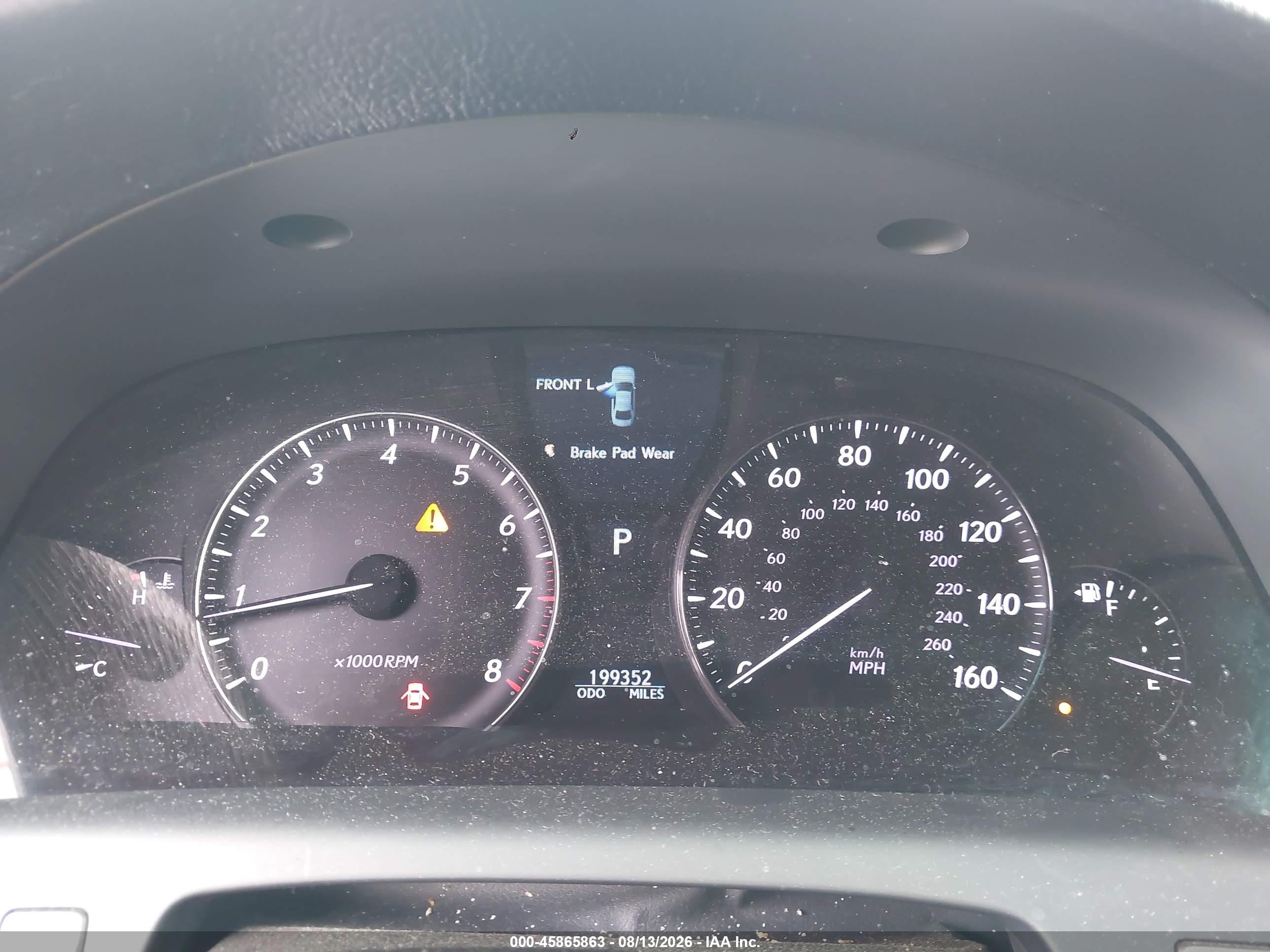 2007 Lexus Ls 460   Silver vin: JTHBL46F775026495