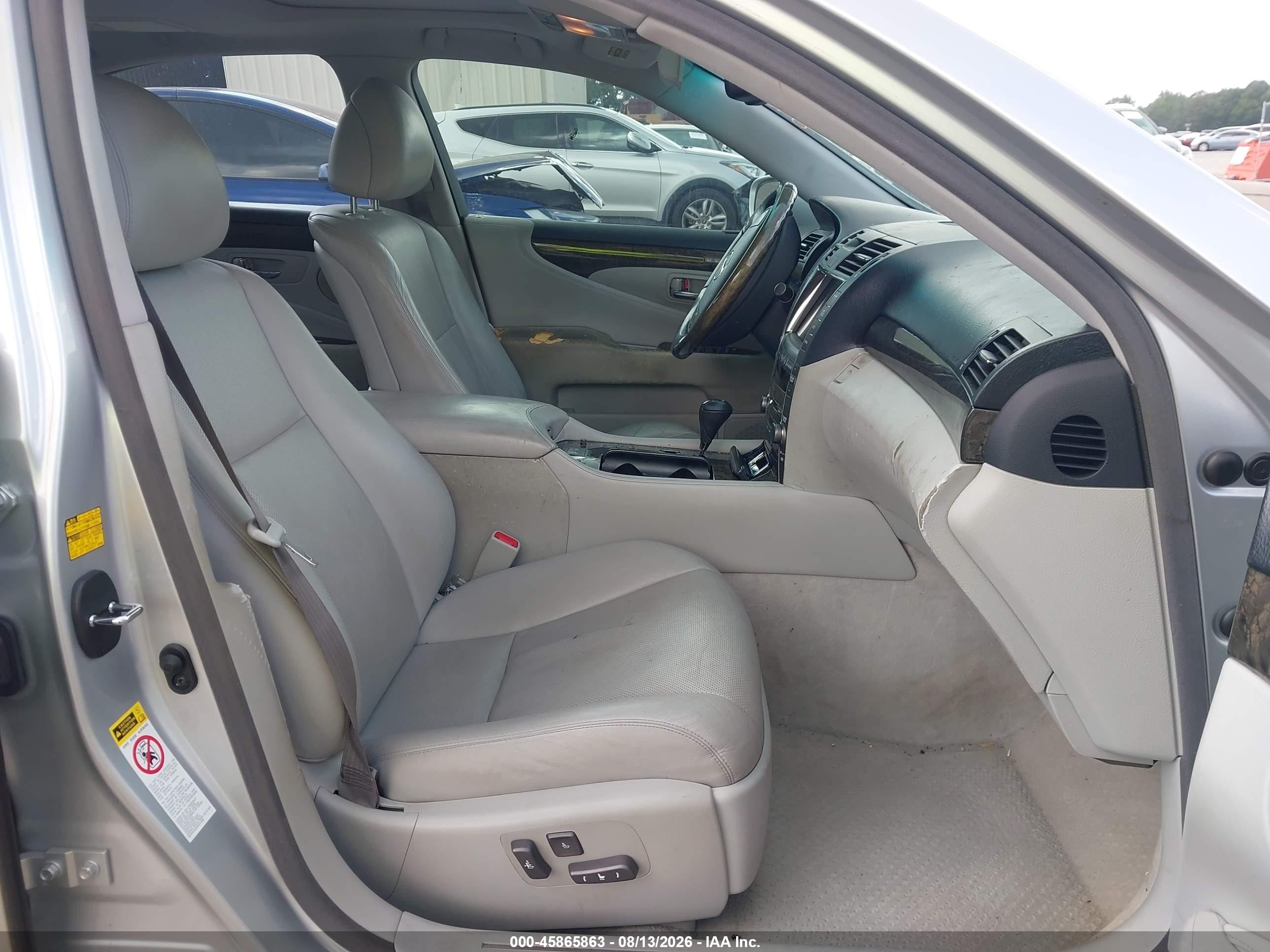 2007 Lexus Ls 460   Silver vin: JTHBL46F775026495