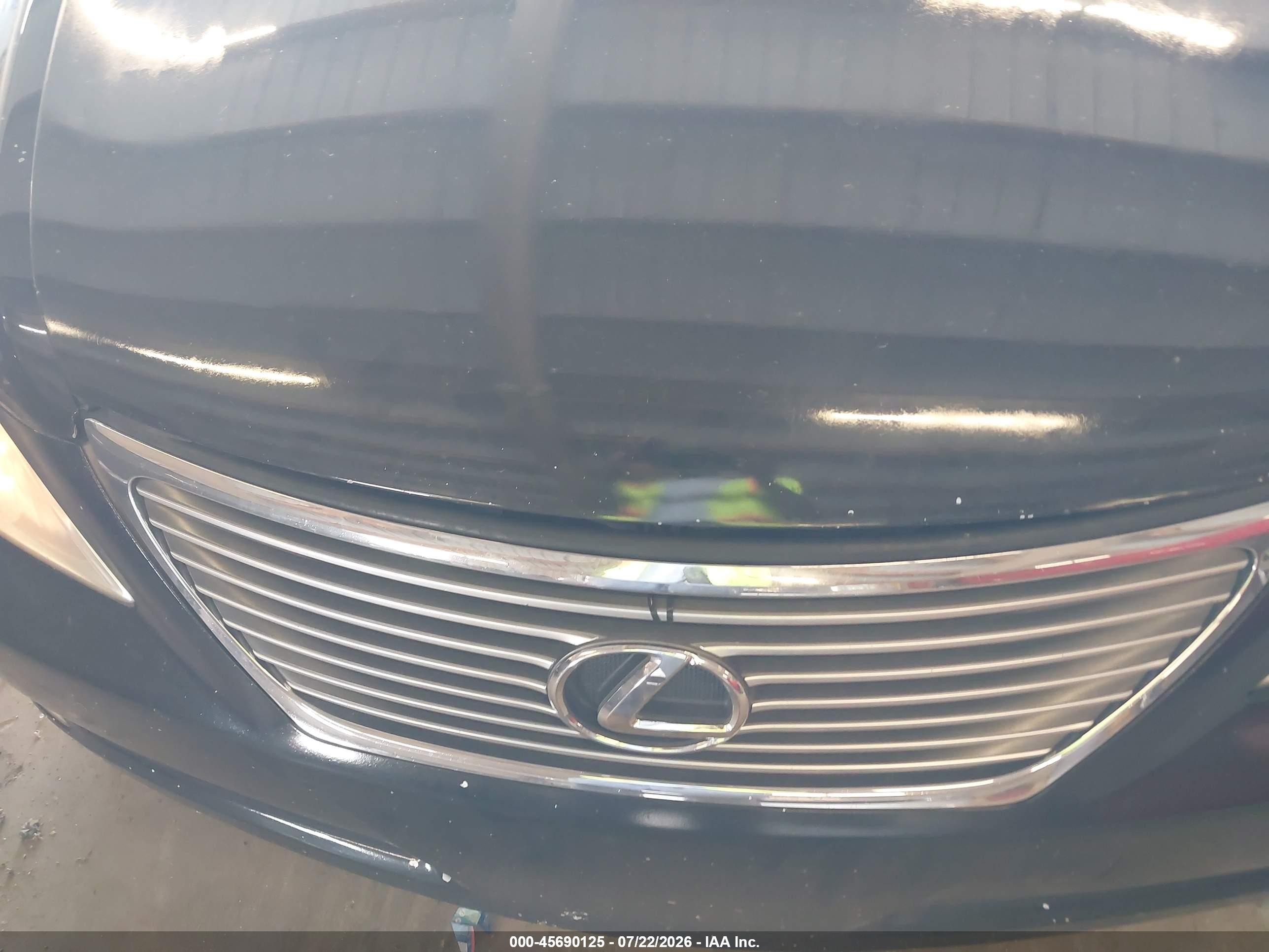 2007 Lexus Ls 460   Black vin: JTHBL46F775043071