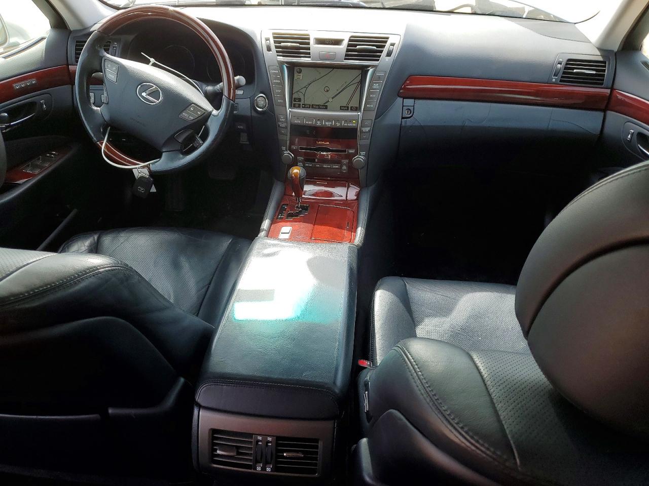 2008 Lexus Ls 460 Silver vin: JTHBL46F785054539