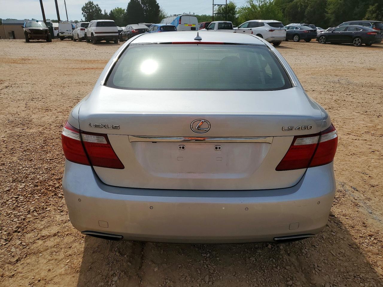 2008 Lexus Ls 460 Silver vin: JTHBL46F785054539