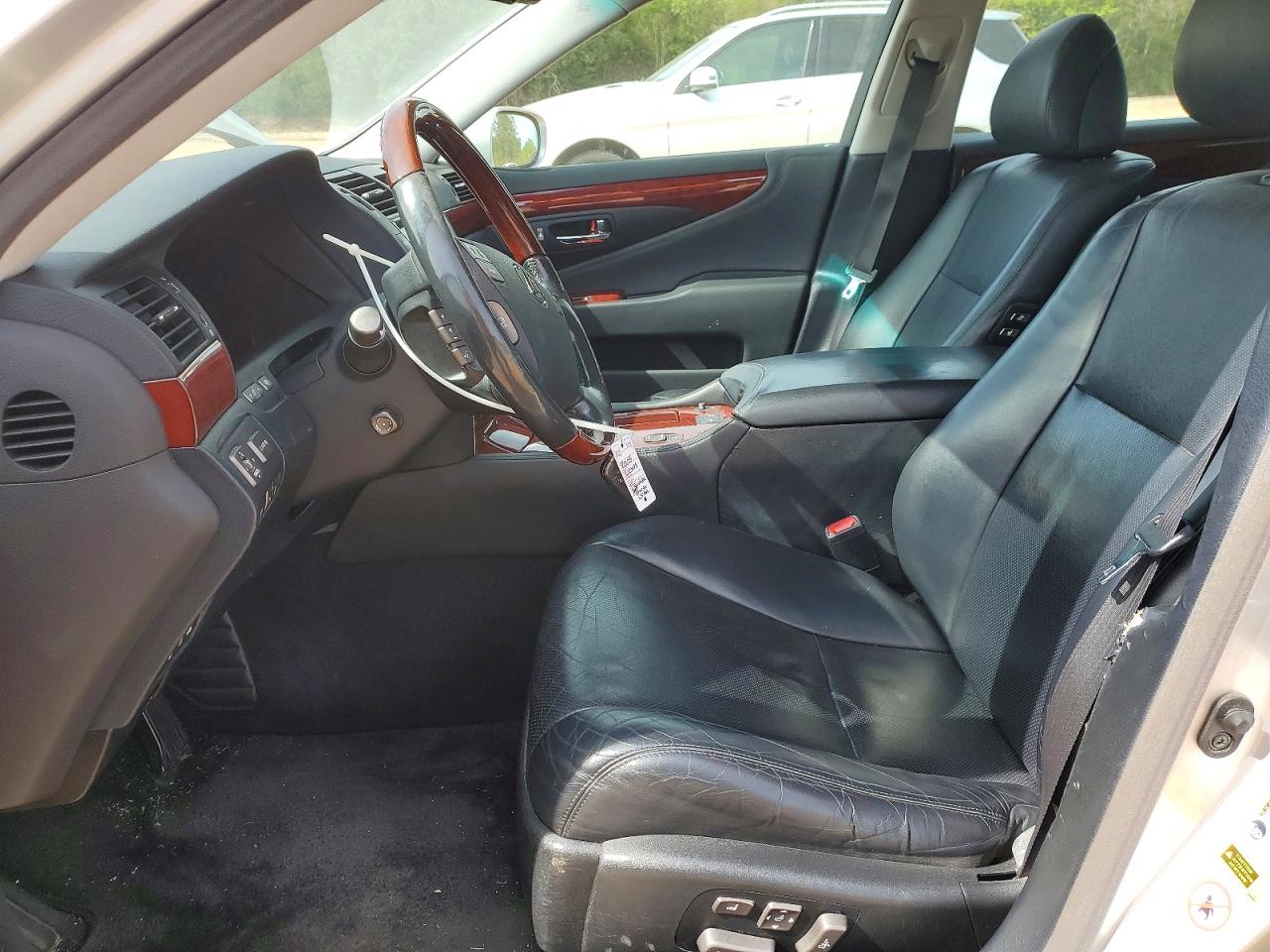 2008 Lexus Ls 460 Silver vin: JTHBL46F785054539