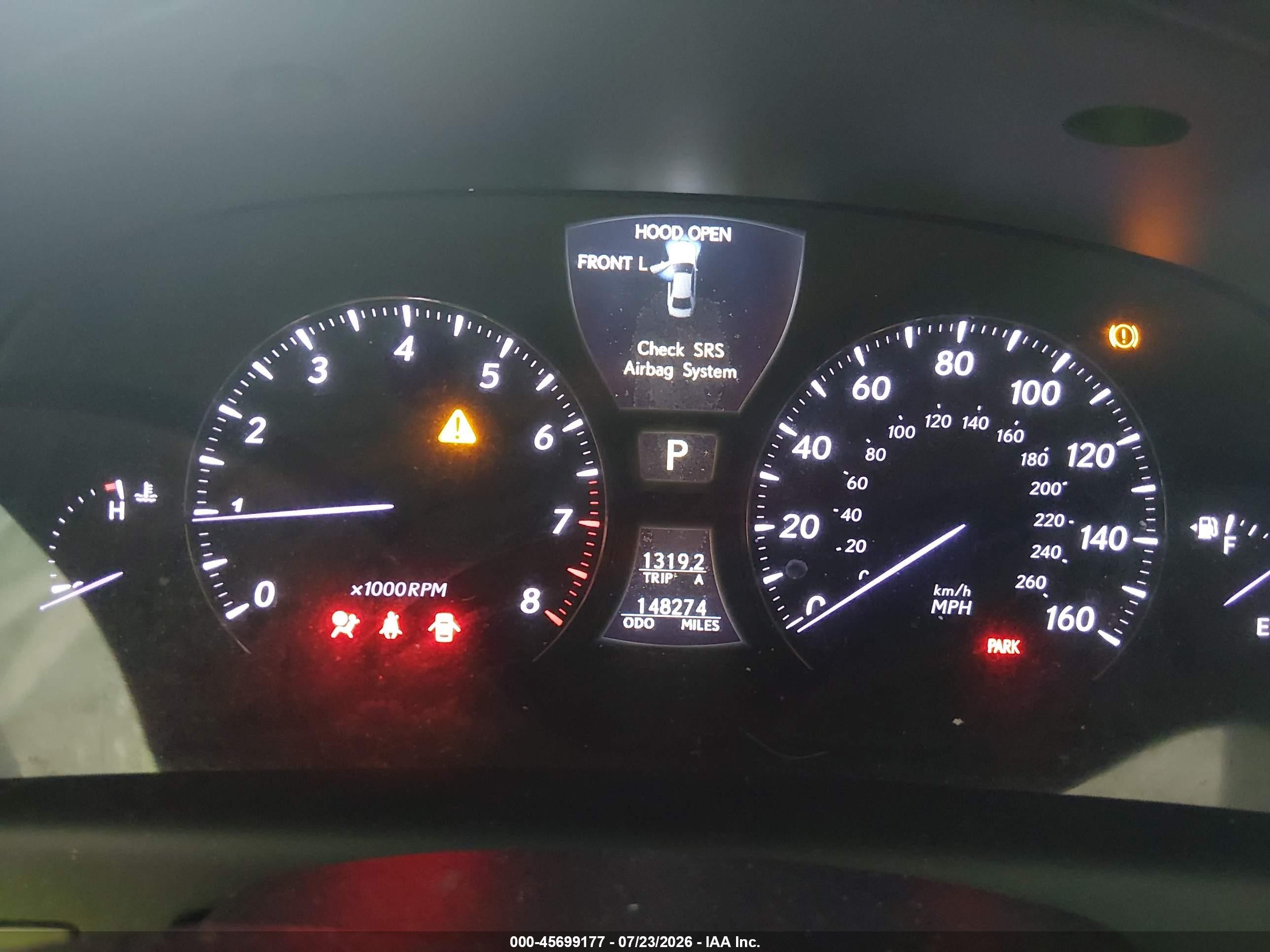 2008 Lexus Ls 460   Black vin: JTHBL46F785059319