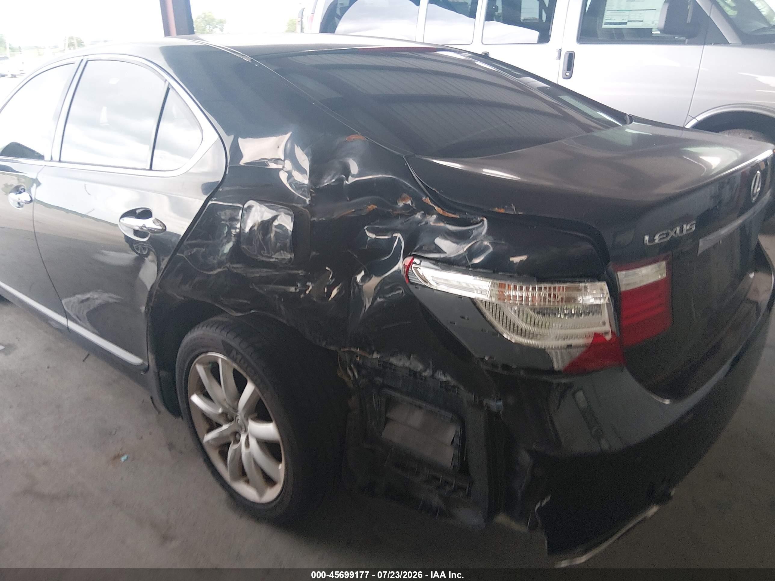 2008 Lexus Ls 460   Black vin: JTHBL46F785059319