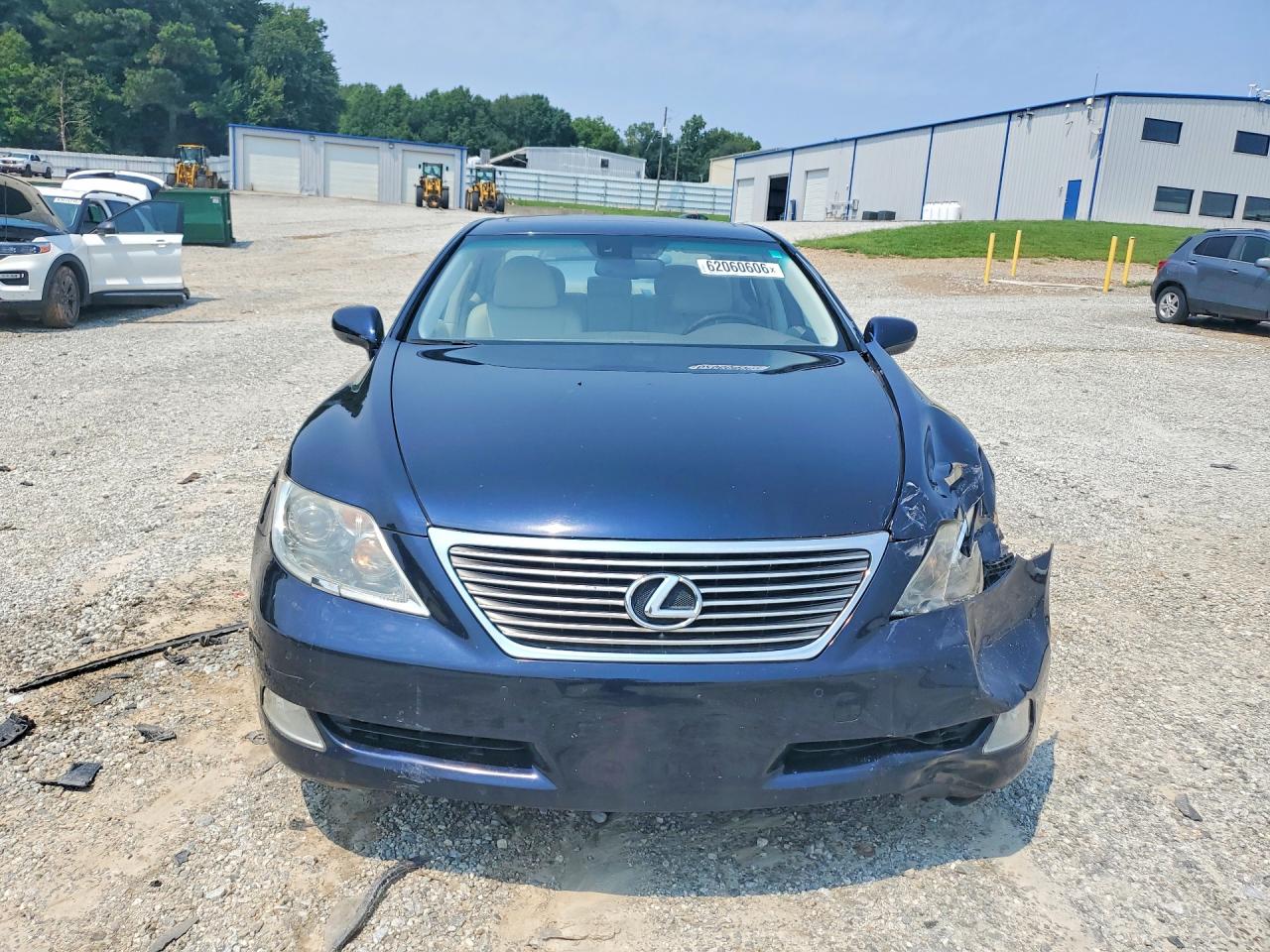 2008 Lexus Ls 460 Black vin: JTHBL46F785060857