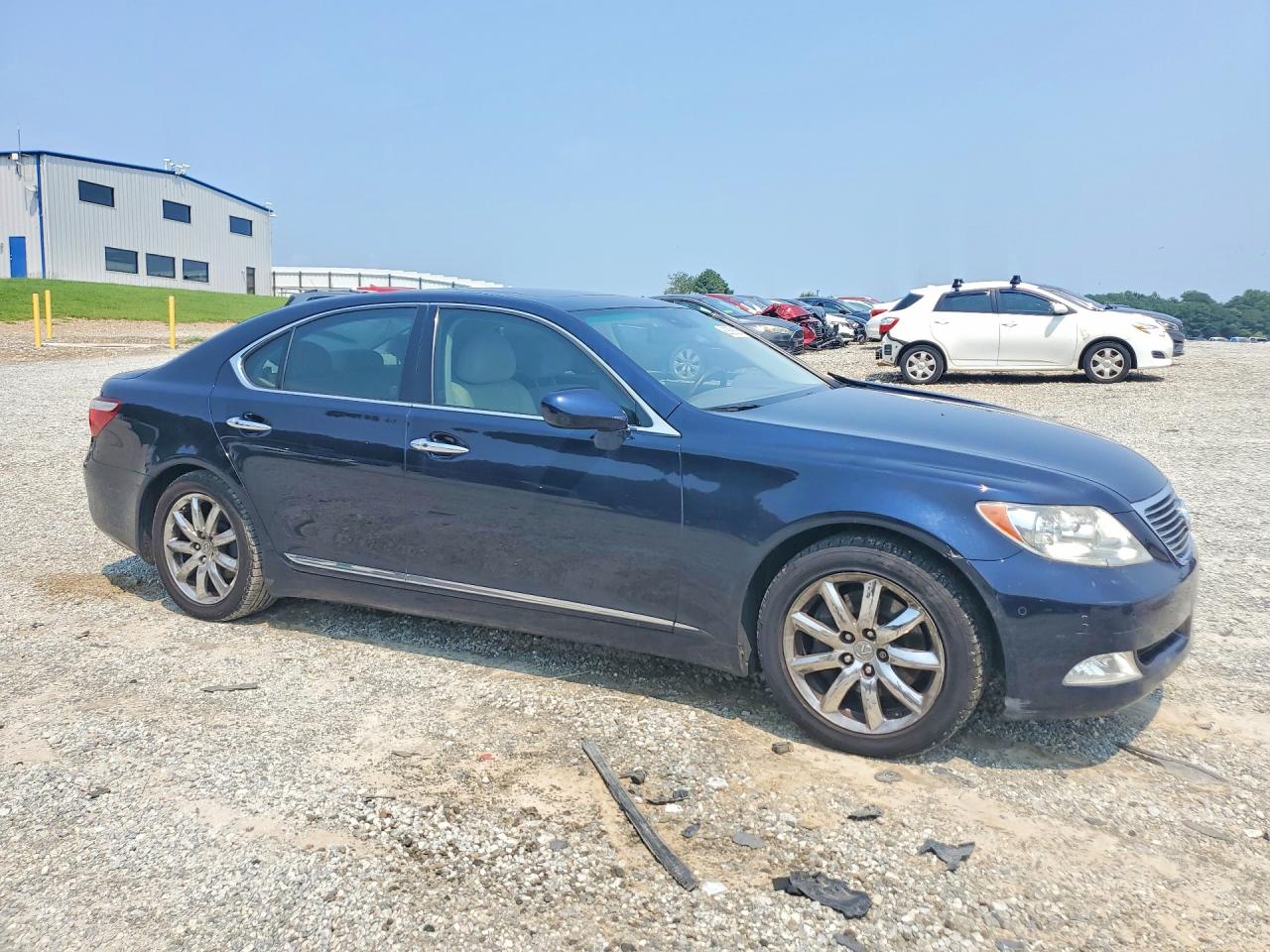 2008 Lexus Ls 460 Black vin: JTHBL46F785060857