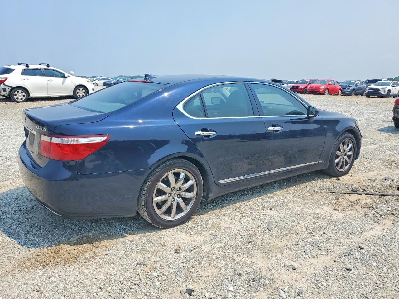 2008 Lexus Ls 460 Black vin: JTHBL46F785060857