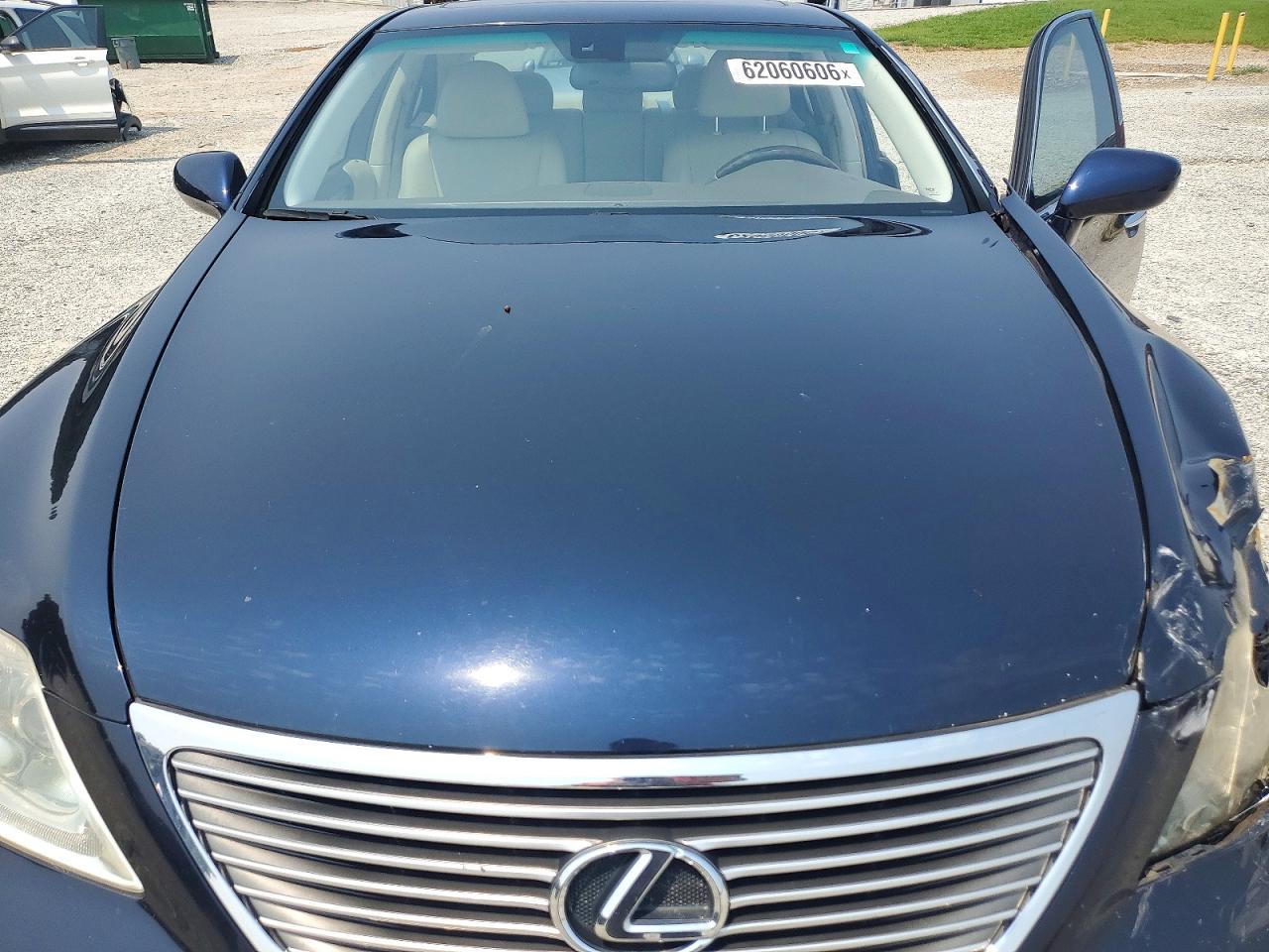 2008 Lexus Ls 460 Black vin: JTHBL46F785060857
