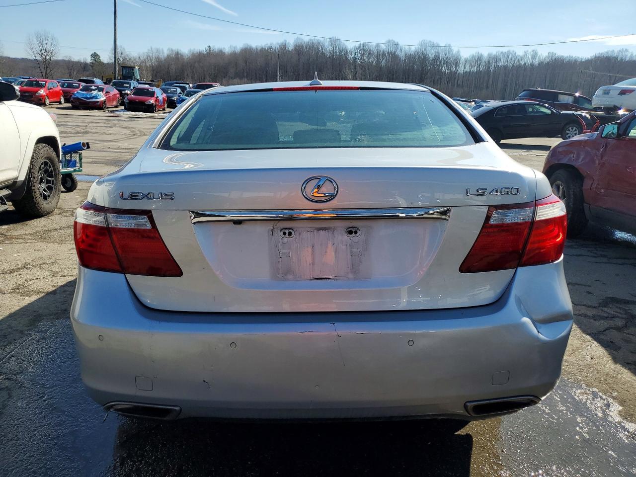 2008 Lexus Ls 460 Серебряный vin: JTHBL46F785063189