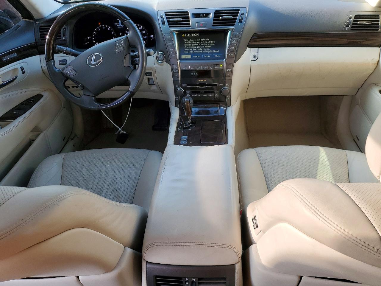 2007 Lexus Ls 460 Base Gray vin: JTHBL46F875030166