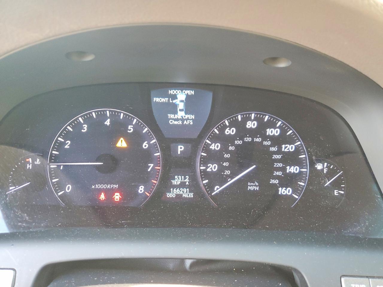 2007 Lexus Ls 460 Base Gray vin: JTHBL46F875030166