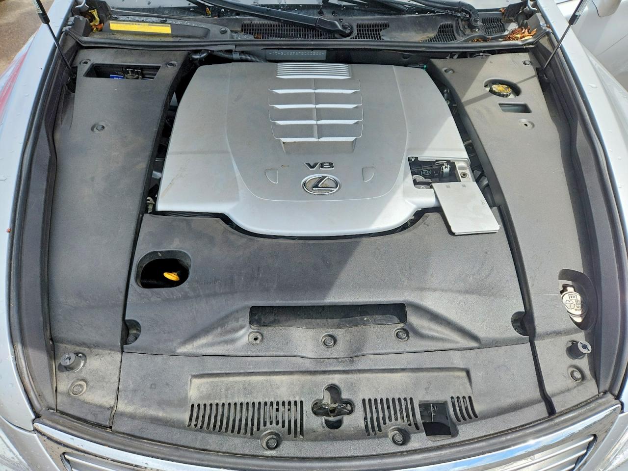 2007 Lexus Ls 460 Серебряный vin: JTHBL46F875040244