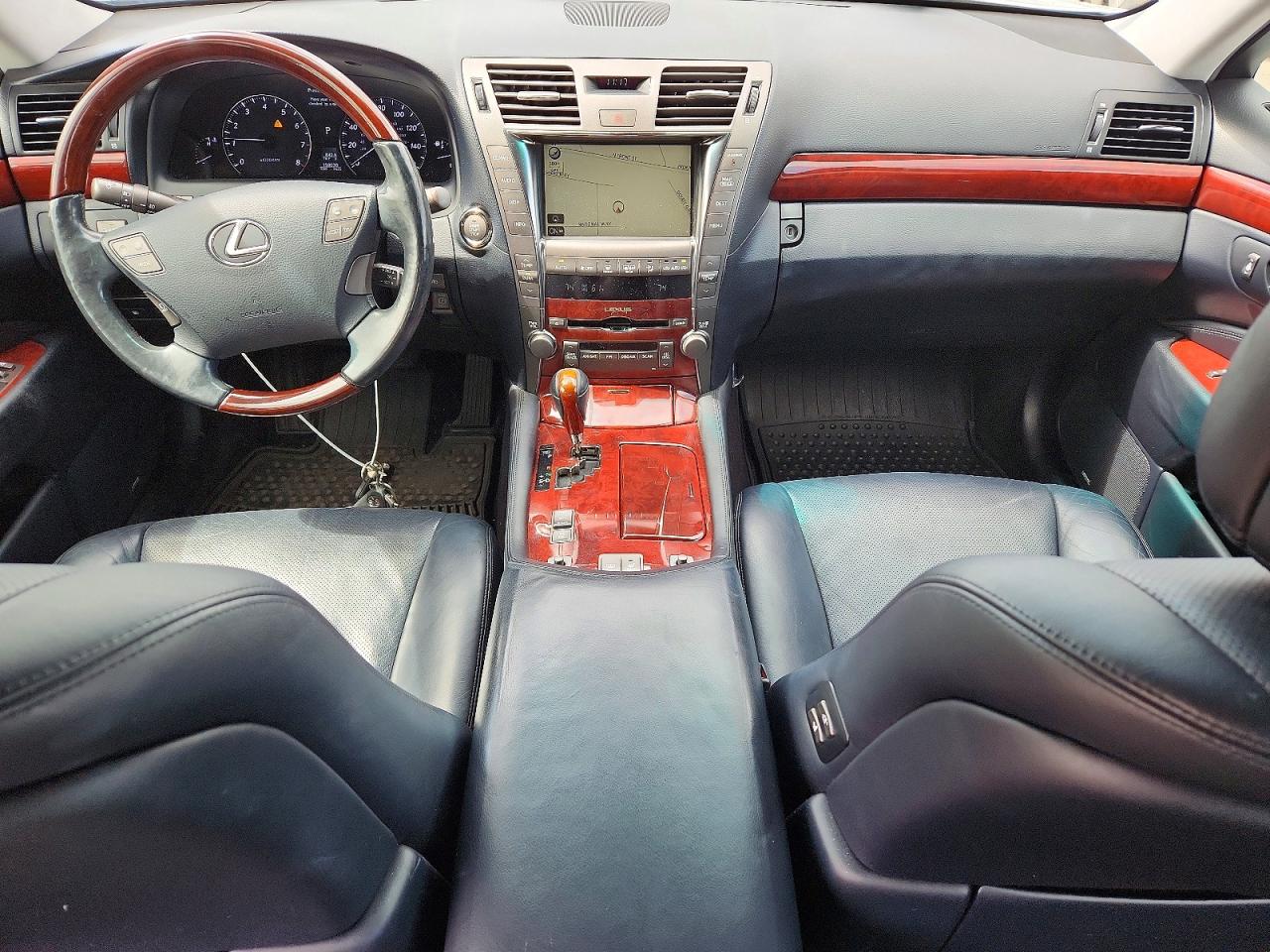 2007 Lexus Ls 460 Серебряный vin: JTHBL46F875040244