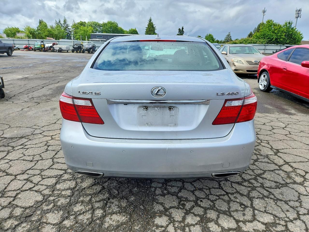 2007 Lexus Ls 460 Серебряный vin: JTHBL46F875040244
