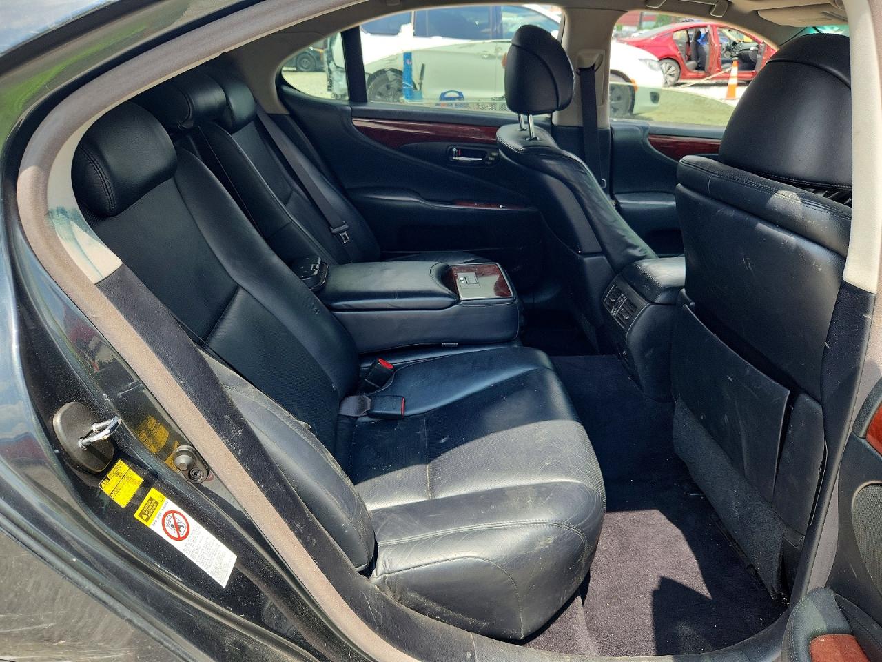 2007 Lexus Ls 460 Gray vin: JTHBL46F875041684