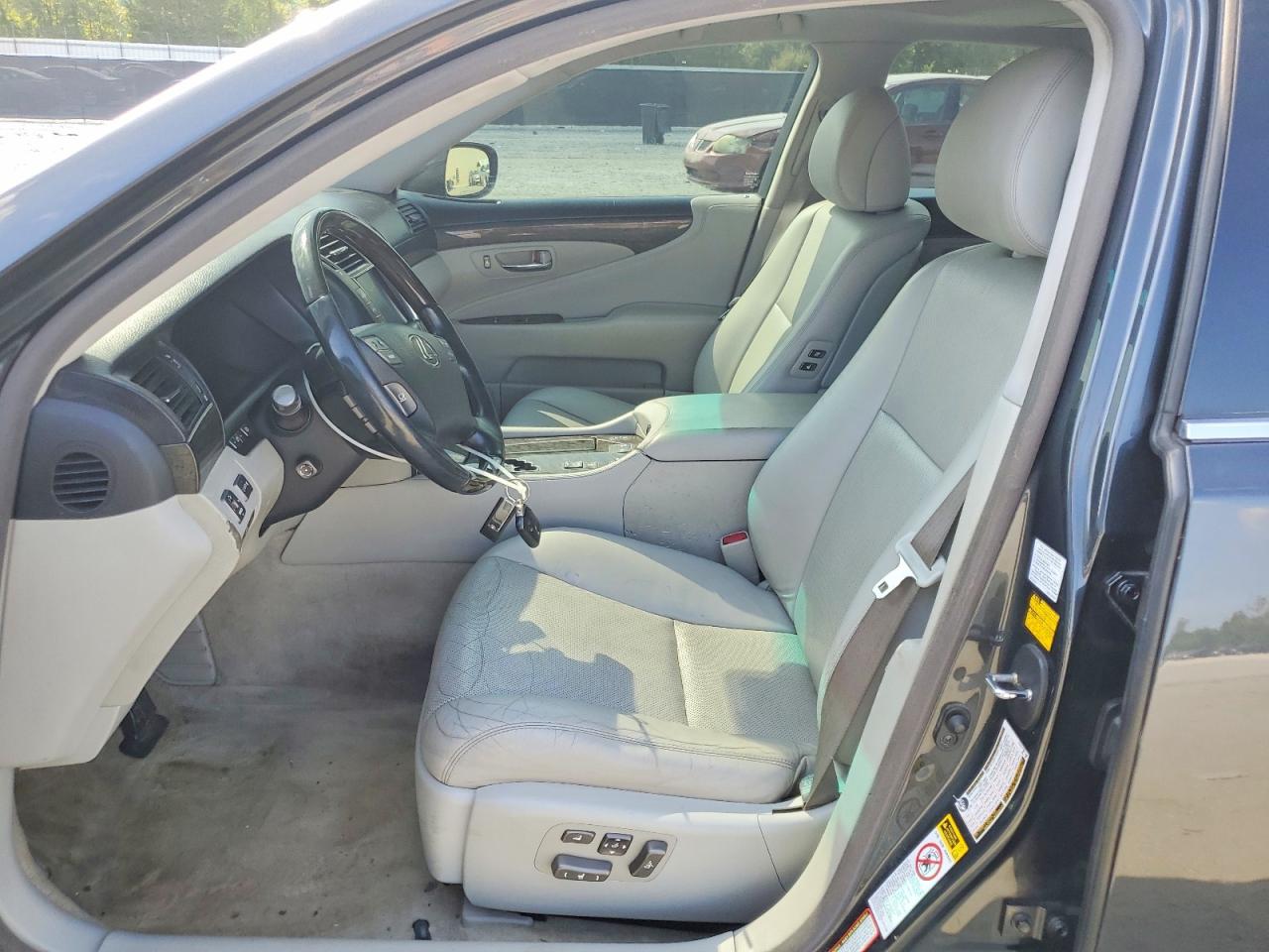 2007 Lexus Ls 460 Gray vin: JTHBL46F875049316