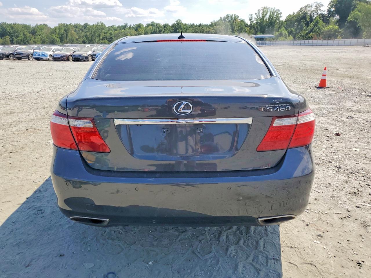 2007 Lexus Ls 460 Gray vin: JTHBL46F875049316