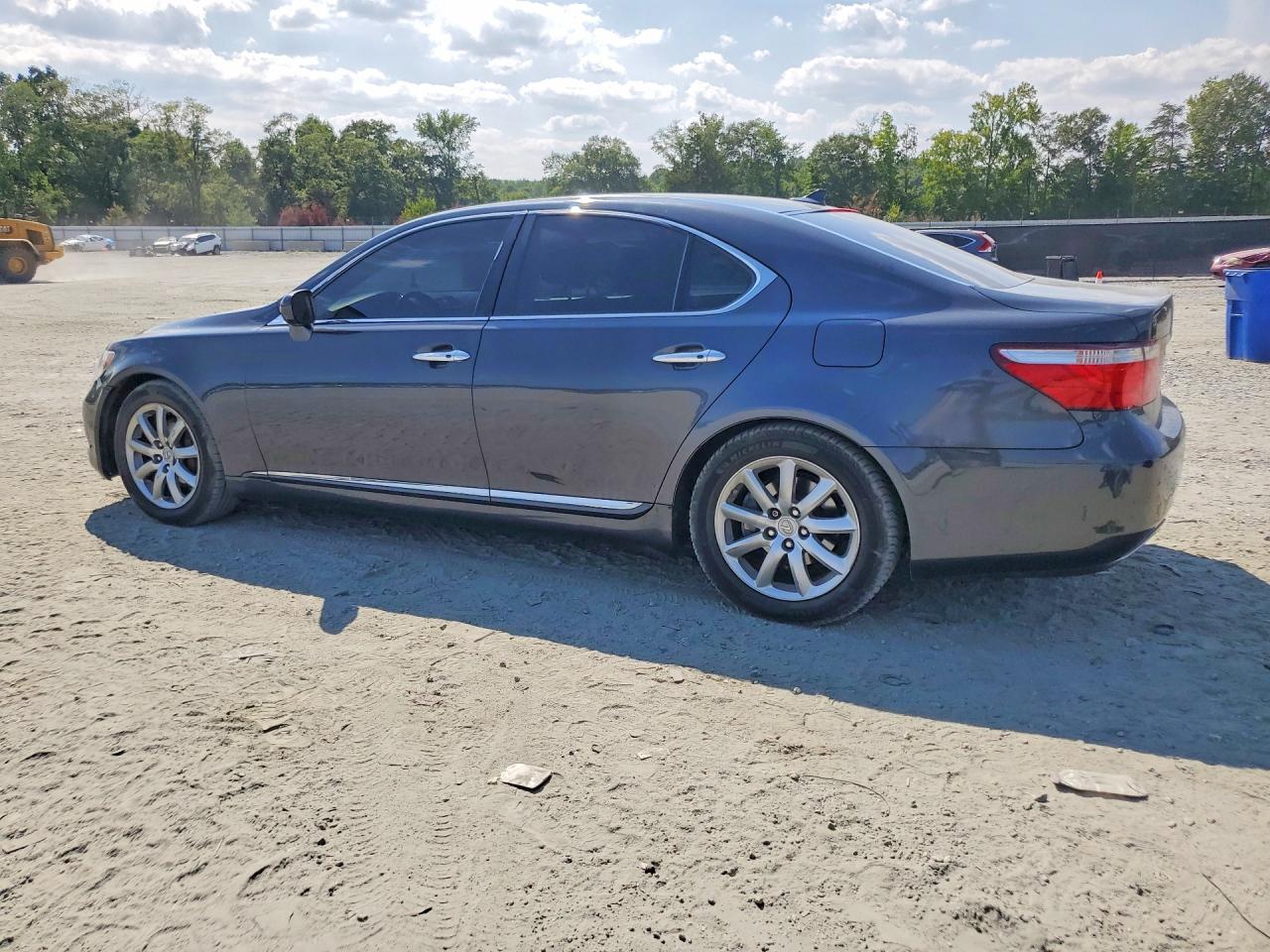 2007 Lexus Ls 460 Gray vin: JTHBL46F875049316