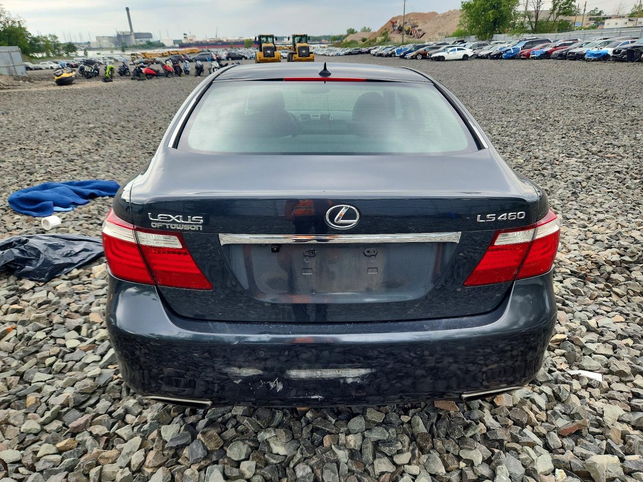 2008 Lexus Ls 460 Black vin: JTHBL46F885055702