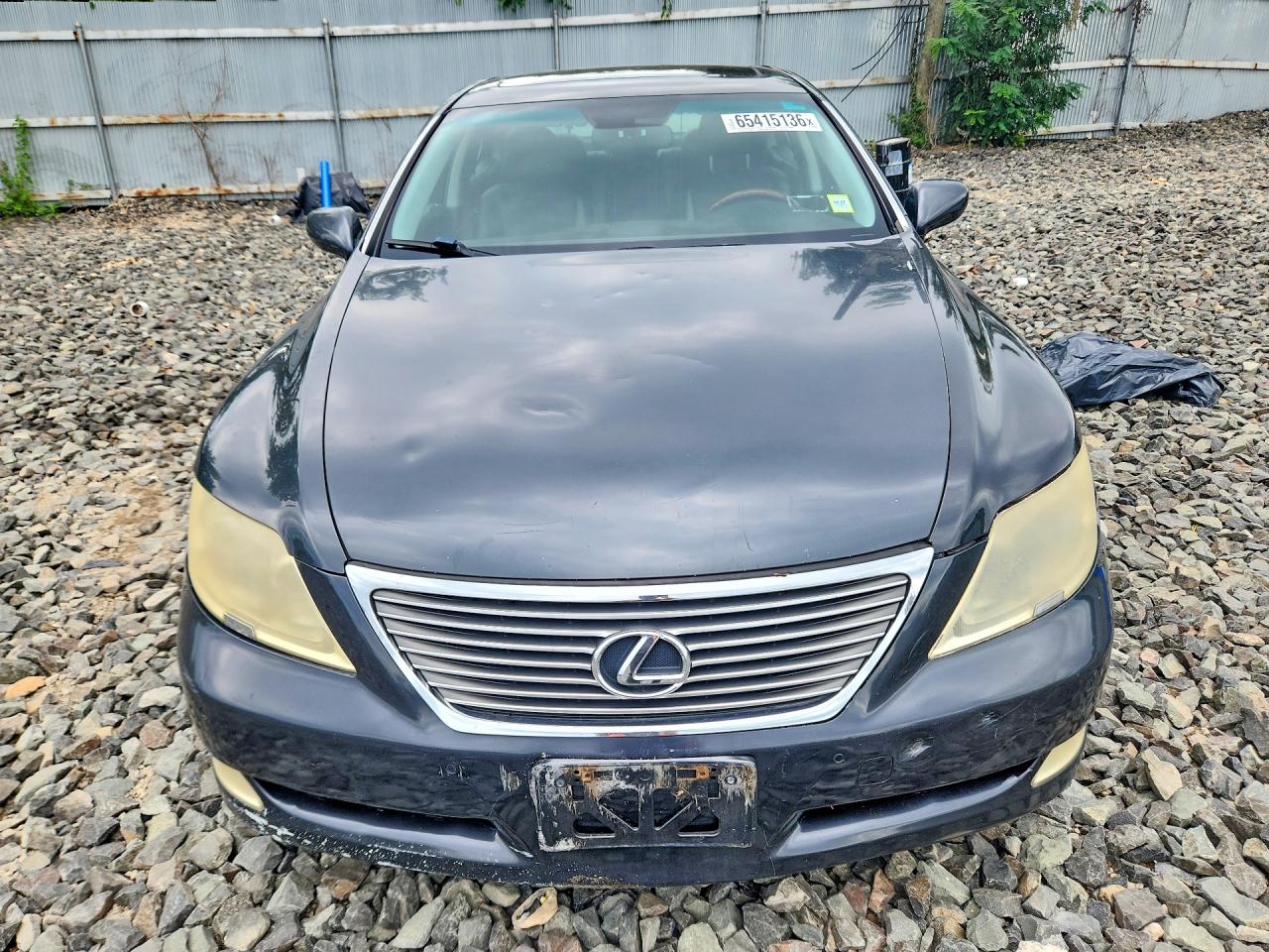 2008 Lexus Ls 460 Black vin: JTHBL46F885055702