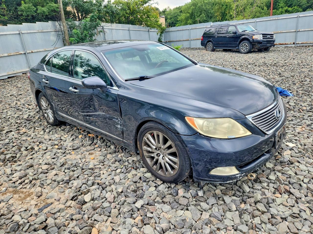 2008 Lexus Ls 460 Black vin: JTHBL46F885055702