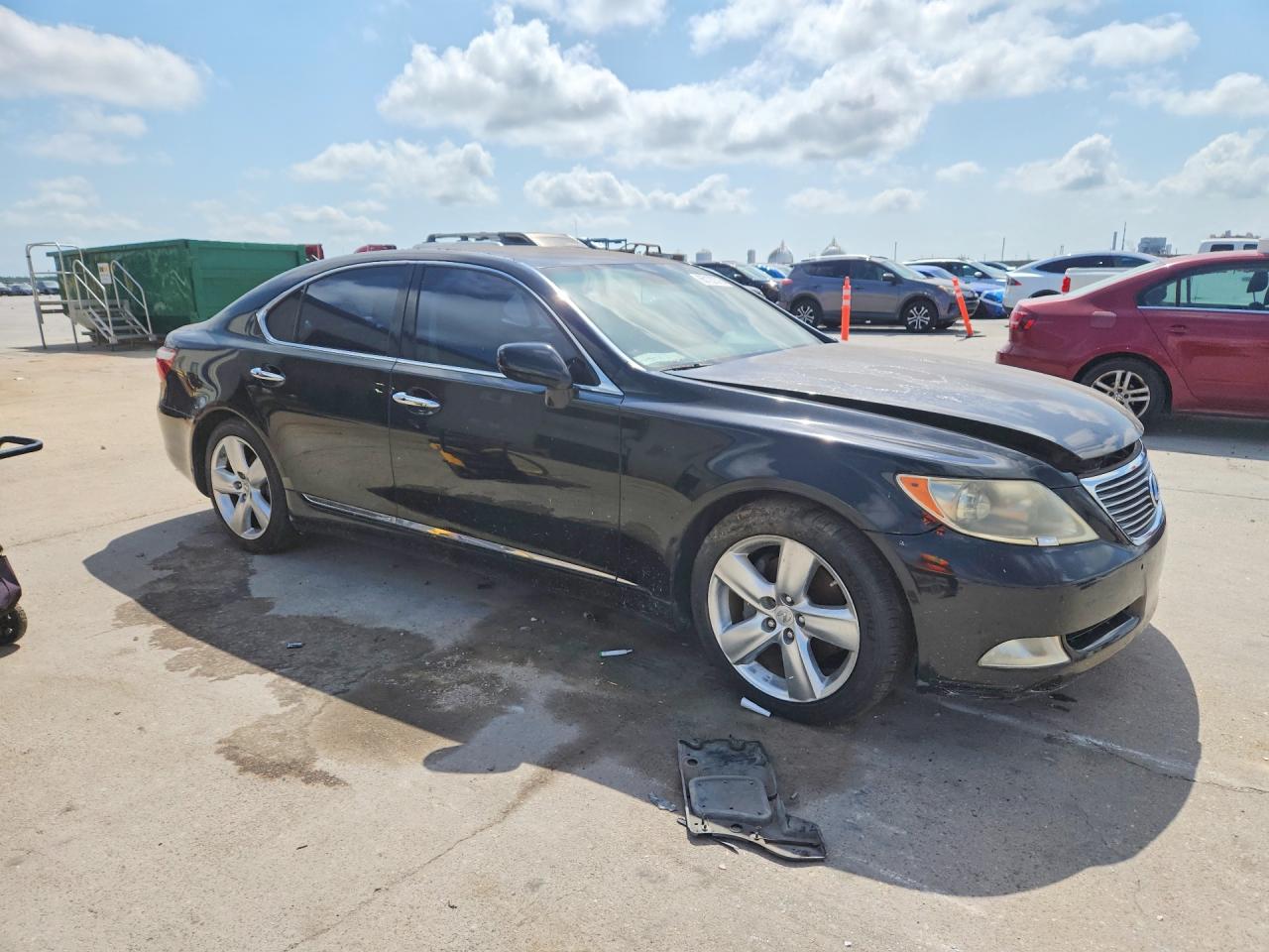 2008 Lexus Ls 460 Black vin: JTHBL46F885069003